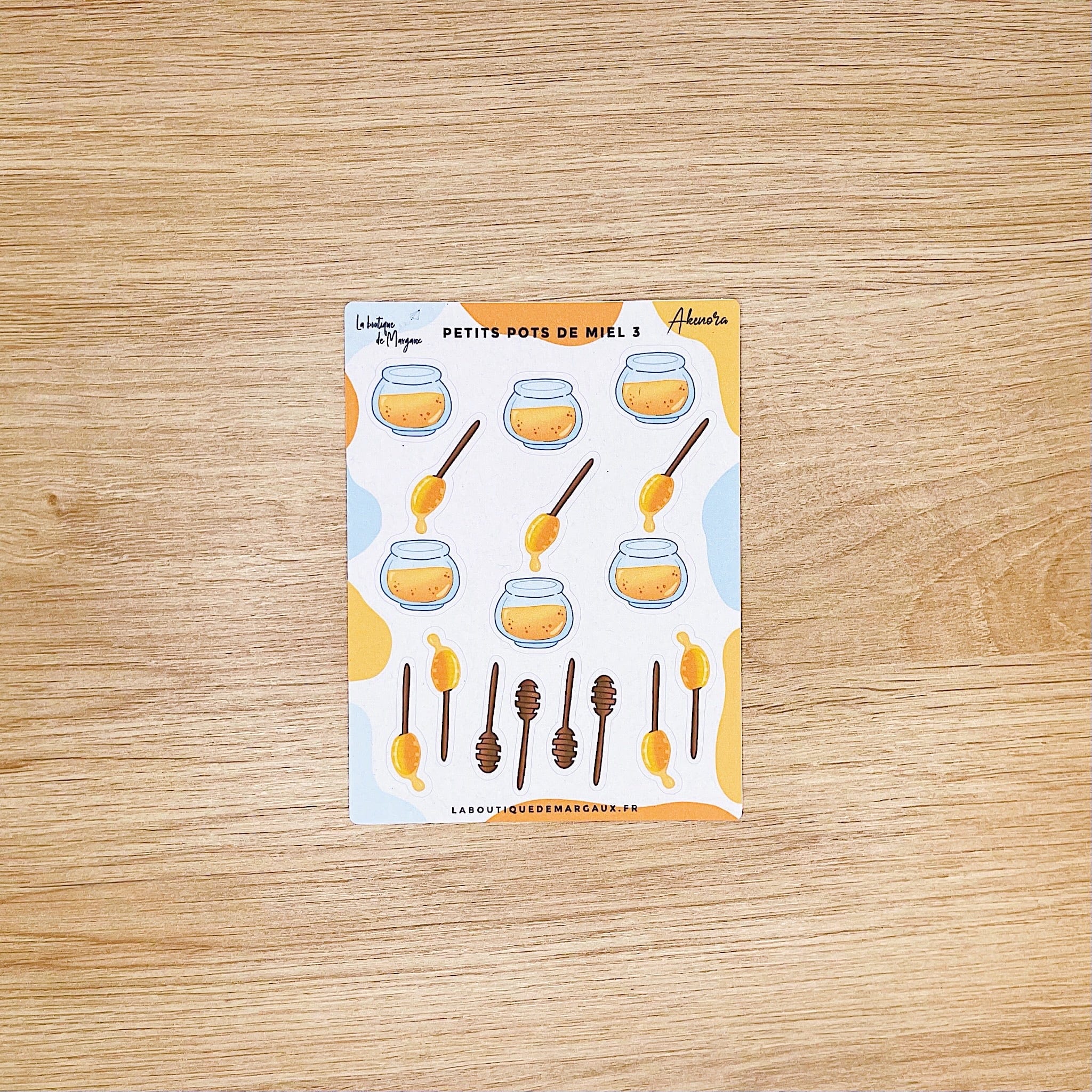 Abeilles & miel  - Stickers C7 - Image 11