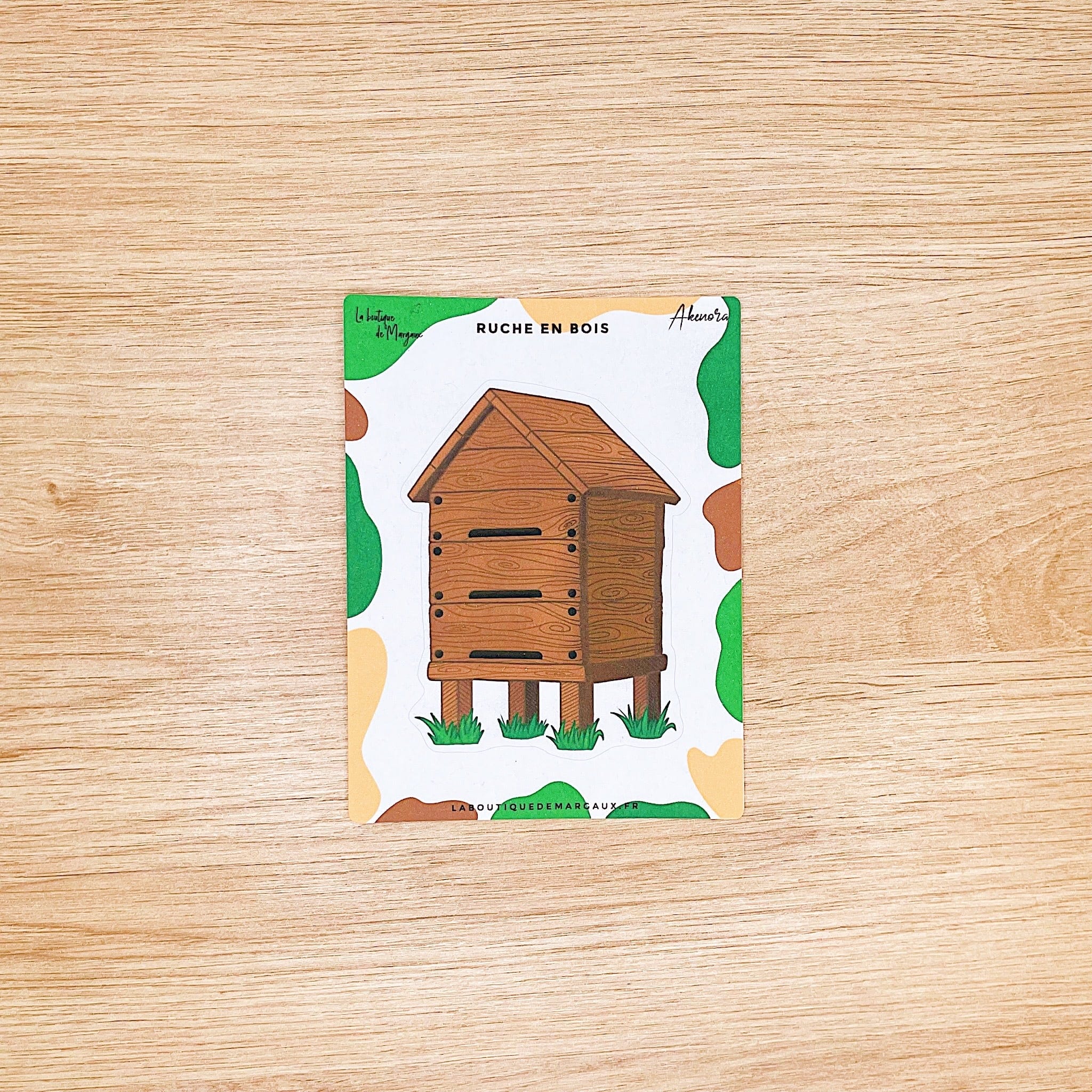 Abeilles & miel  - Stickers C7 - Image 3