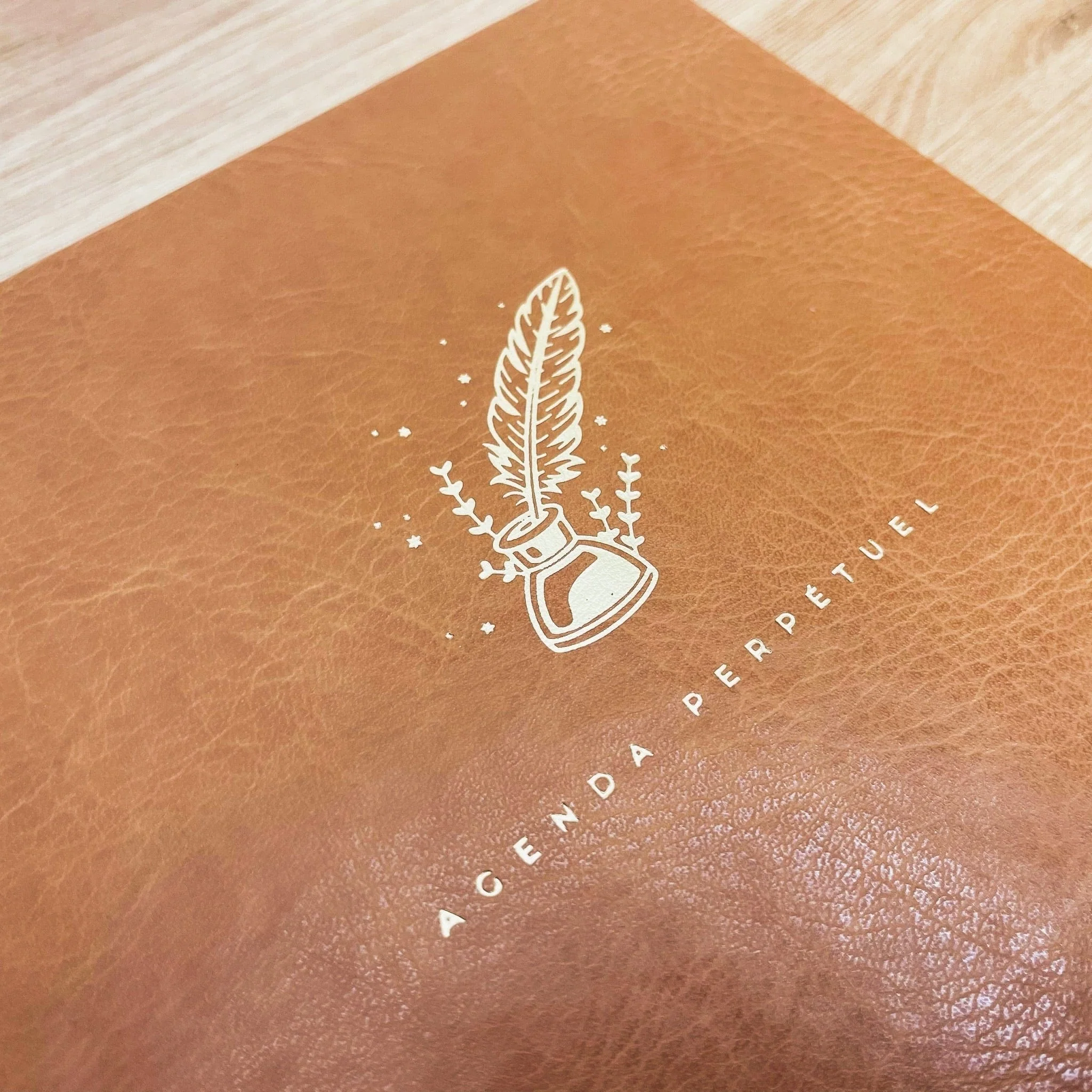 Agenda Perpétuel "Cappuccino", nouvelle édition - Carnet A5 - Image 2