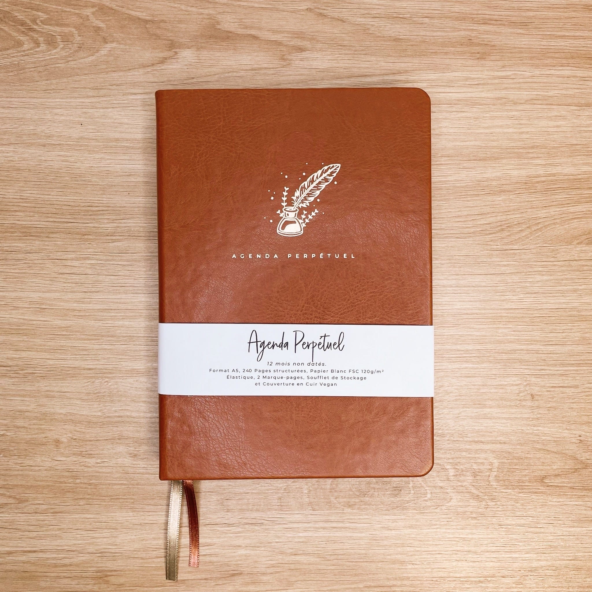 Agenda Perpétuel "Macchiato", nouvelle édition - Carnet A5