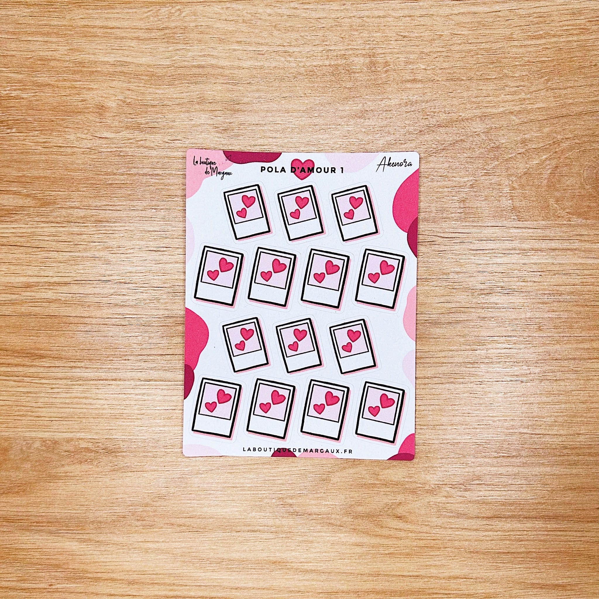Amour & mini cœurs - Stickers C7 - Image 4