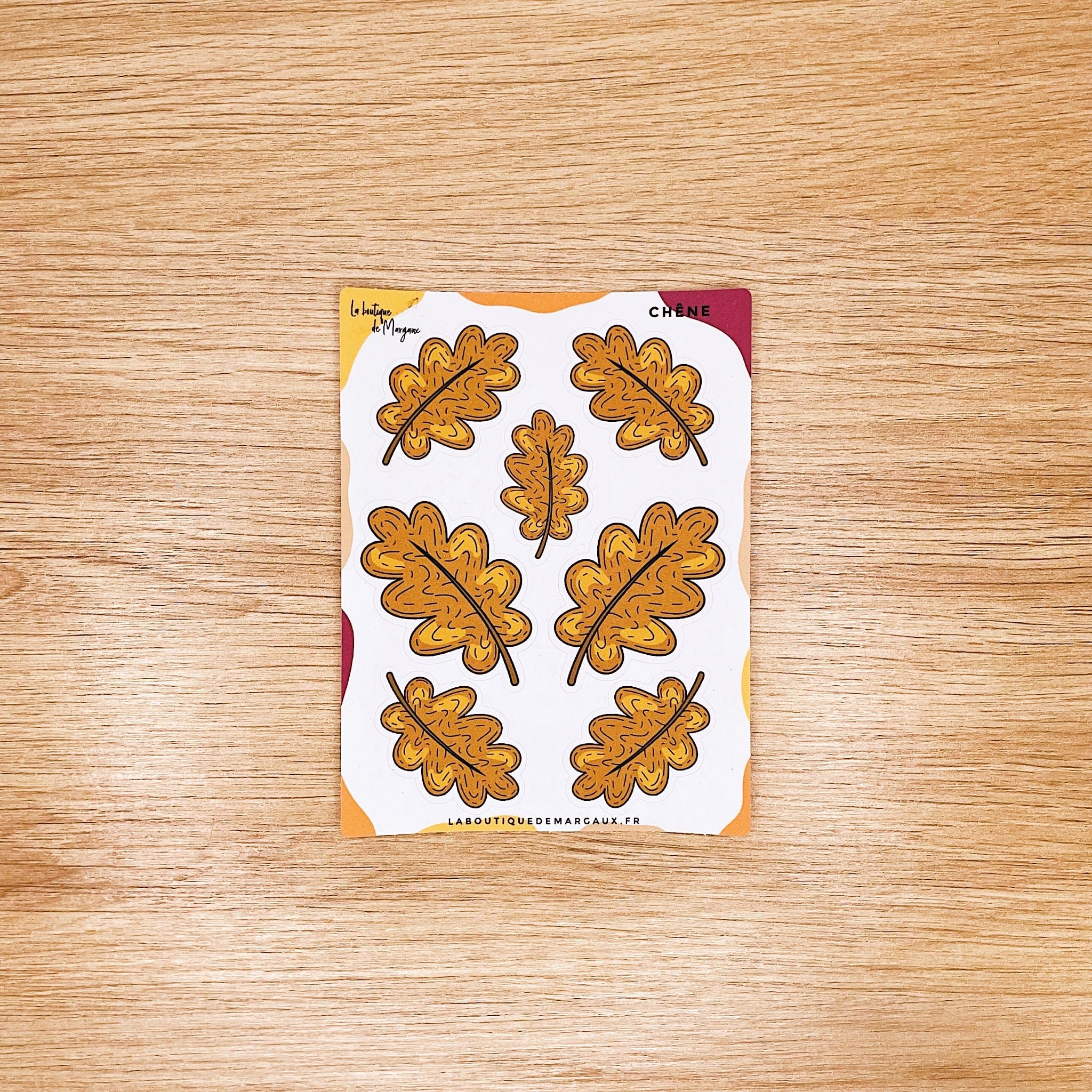 Feuilles & fruits des bois - Stickers C7 - Image 3
