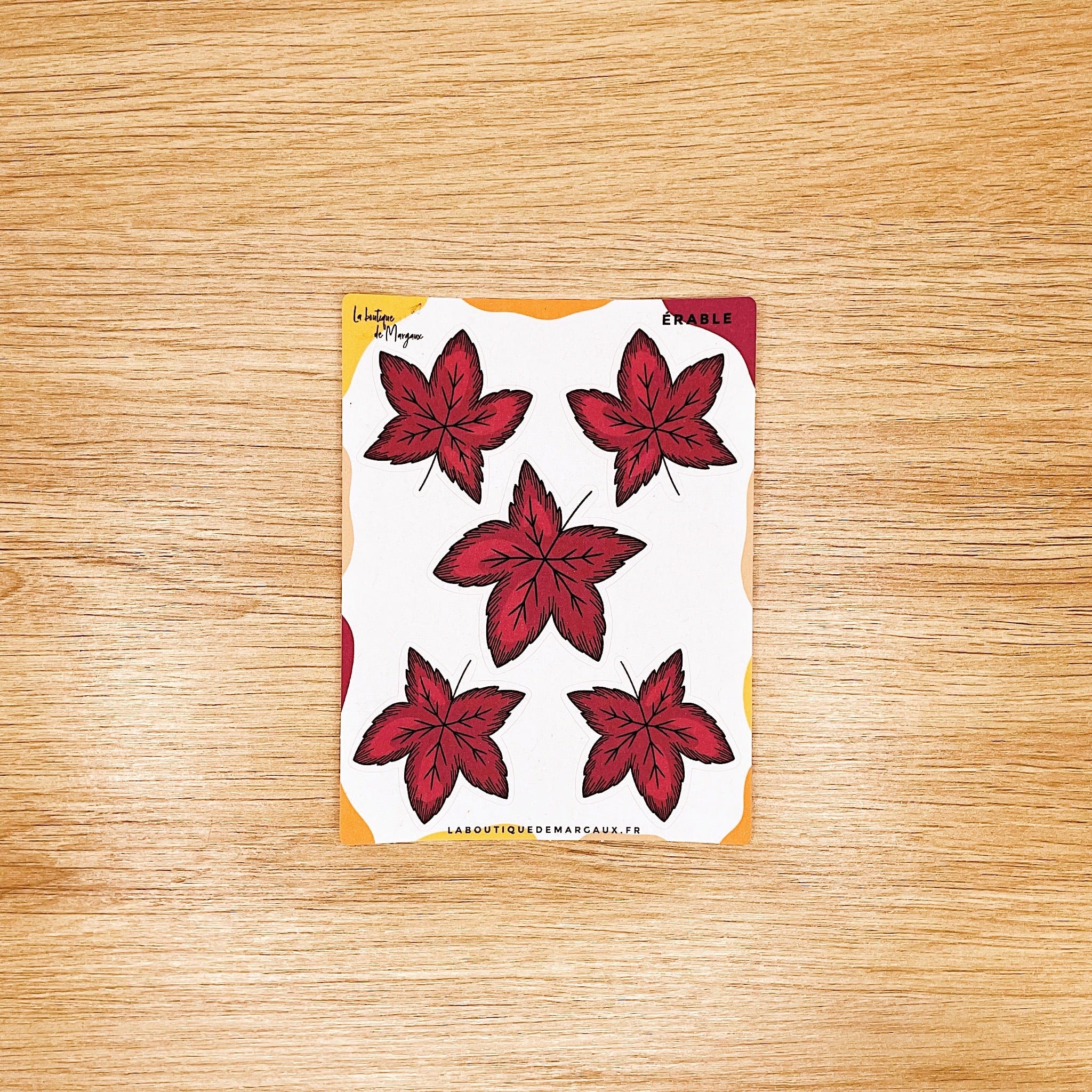 Feuilles & fruits des bois - Stickers C7 - Image 6