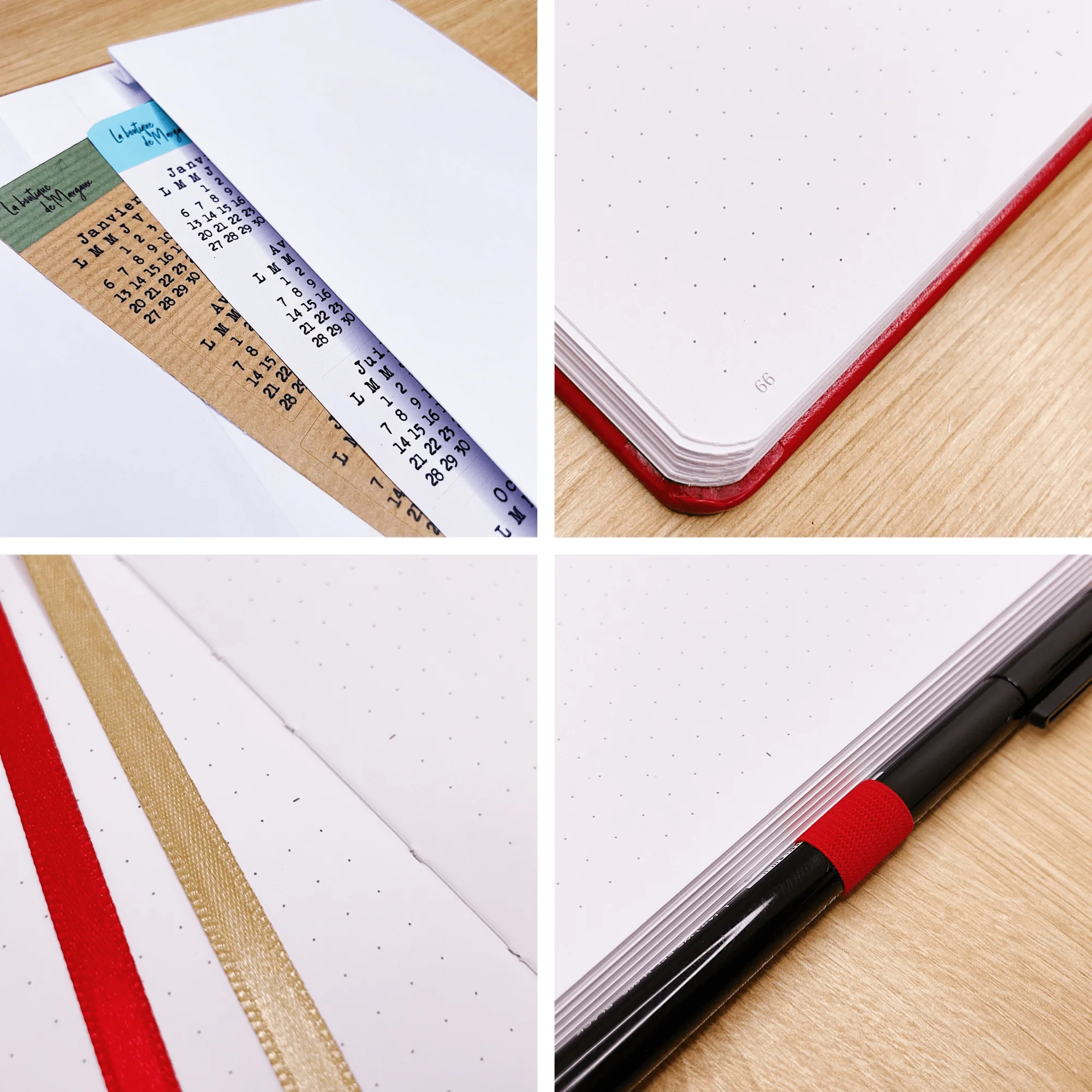 Bullet Journal l'Organisé "Cerise"- Carnet A5 - Image 3