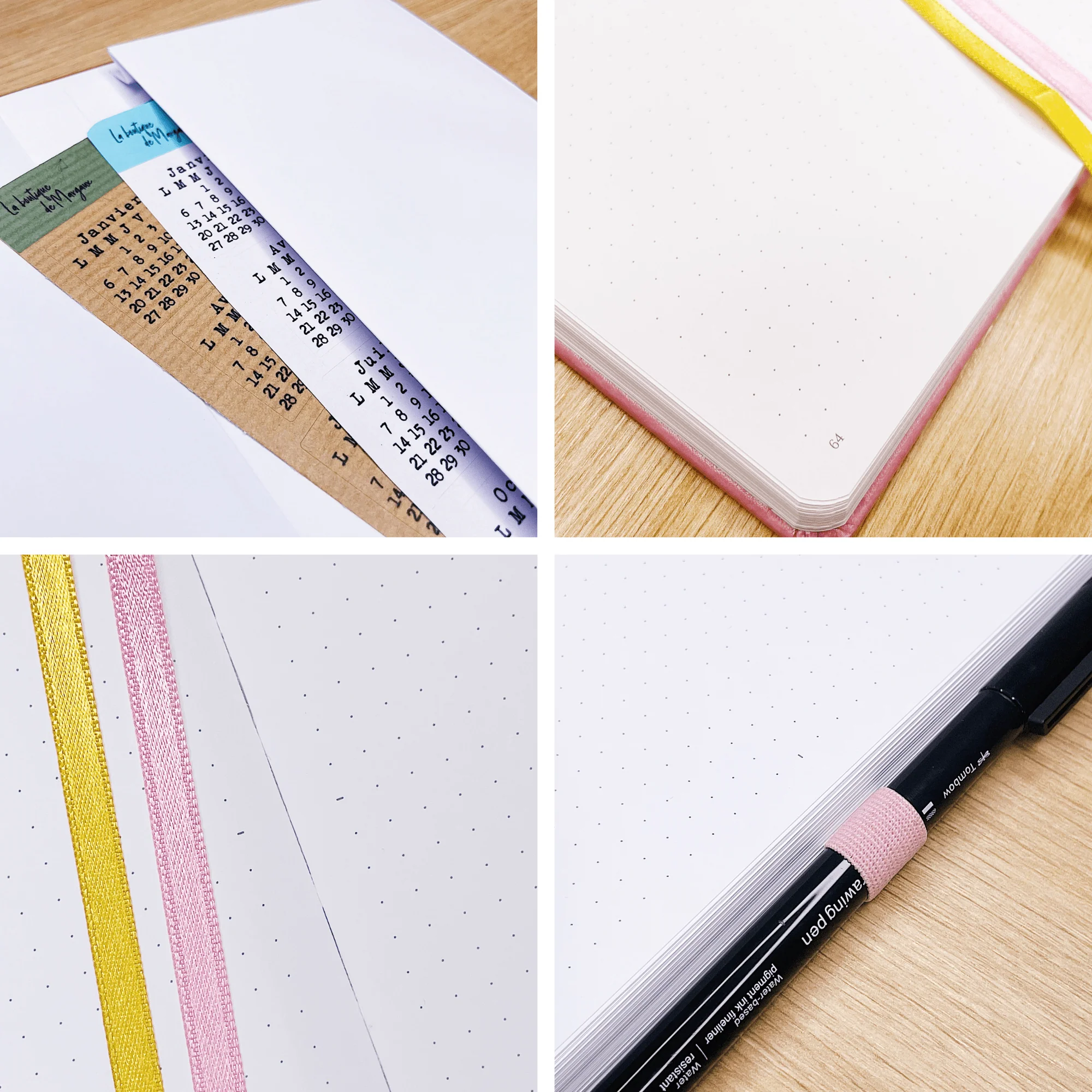 Bullet Journal l'Organisé "Macarons" - Carnet A5 - Image 4
