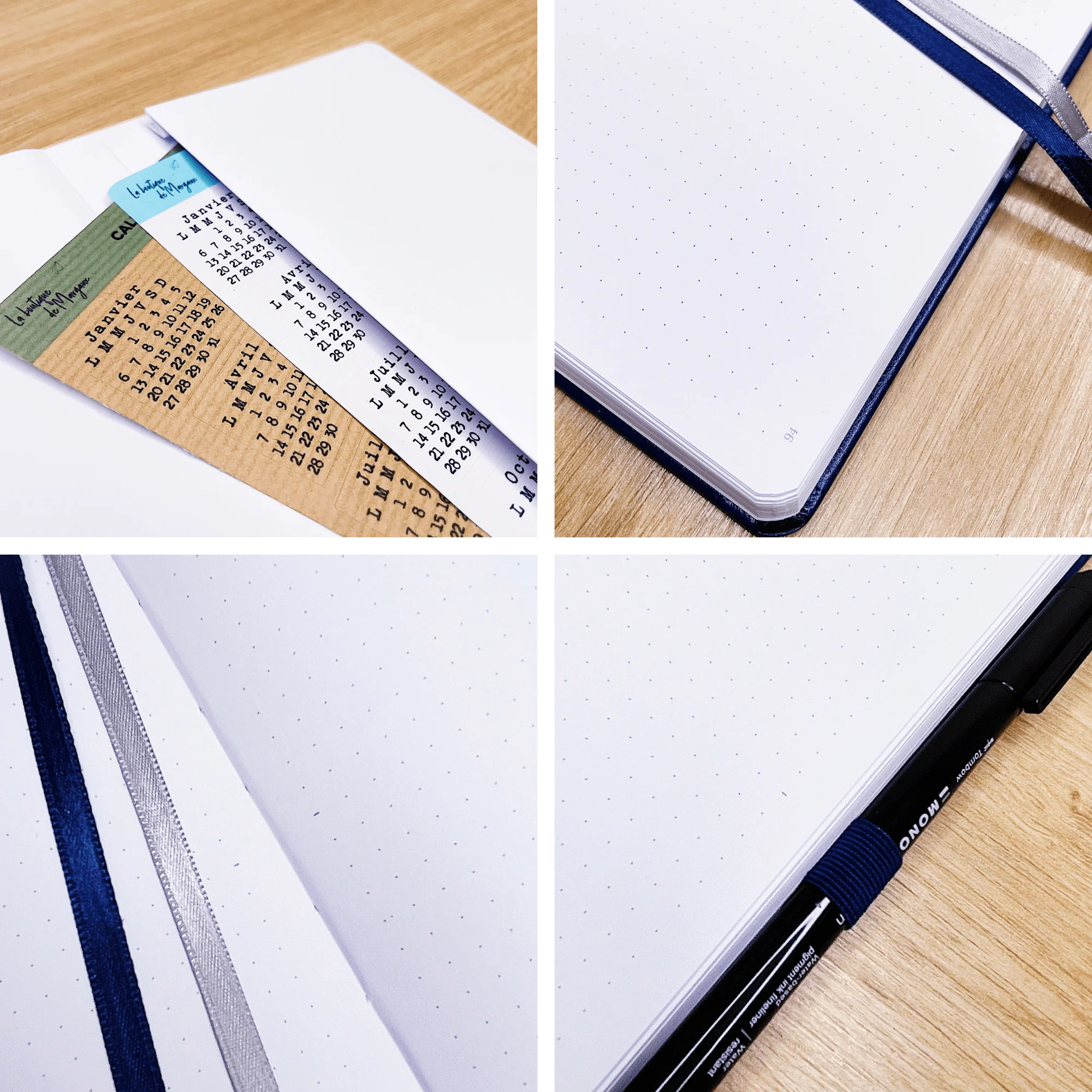 Bullet Journal l'Organisé "Minuit" - Carnet A5 - Image 3