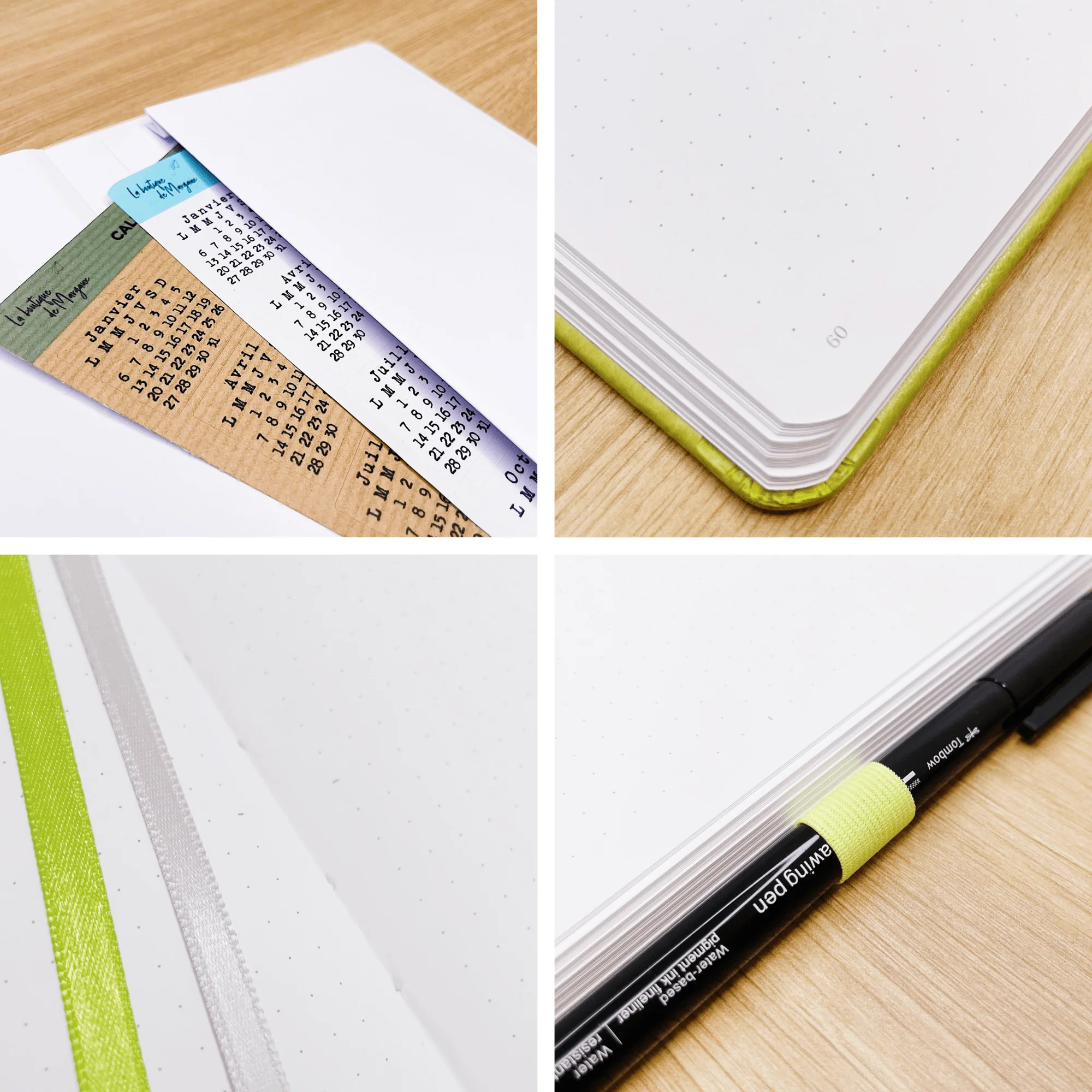 Bullet Journal l'Organisé "Muguet", nouvelle édition - Carnet A5 - Image 3