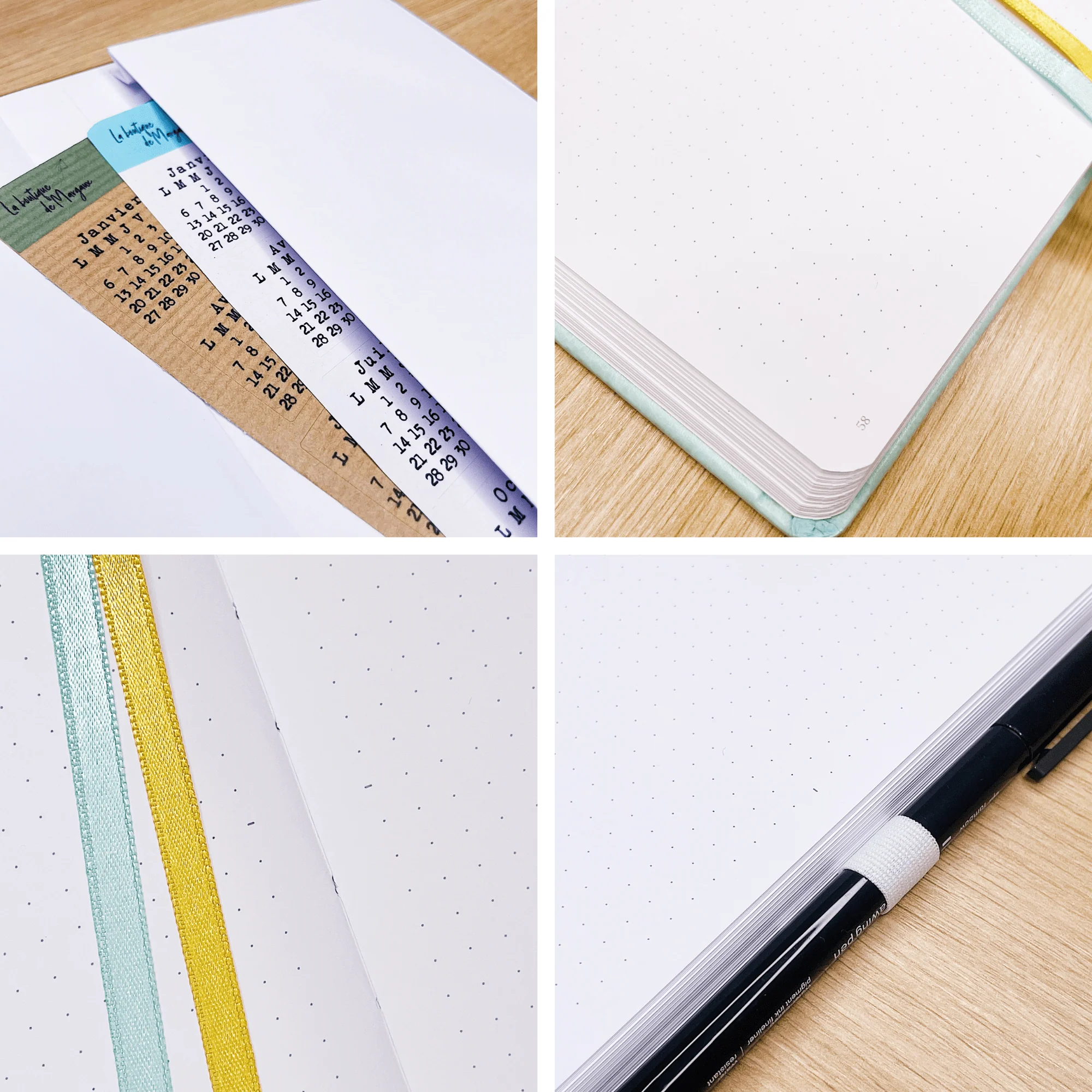 Bullet Journal l'Organisé "Ourson" - Carnet A5 - Image 3
