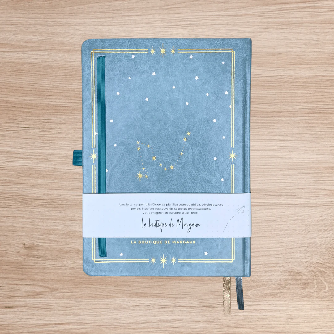 Bullet Journal l'Organisé Premium "Céleste"- Carnet A5 - Image 5