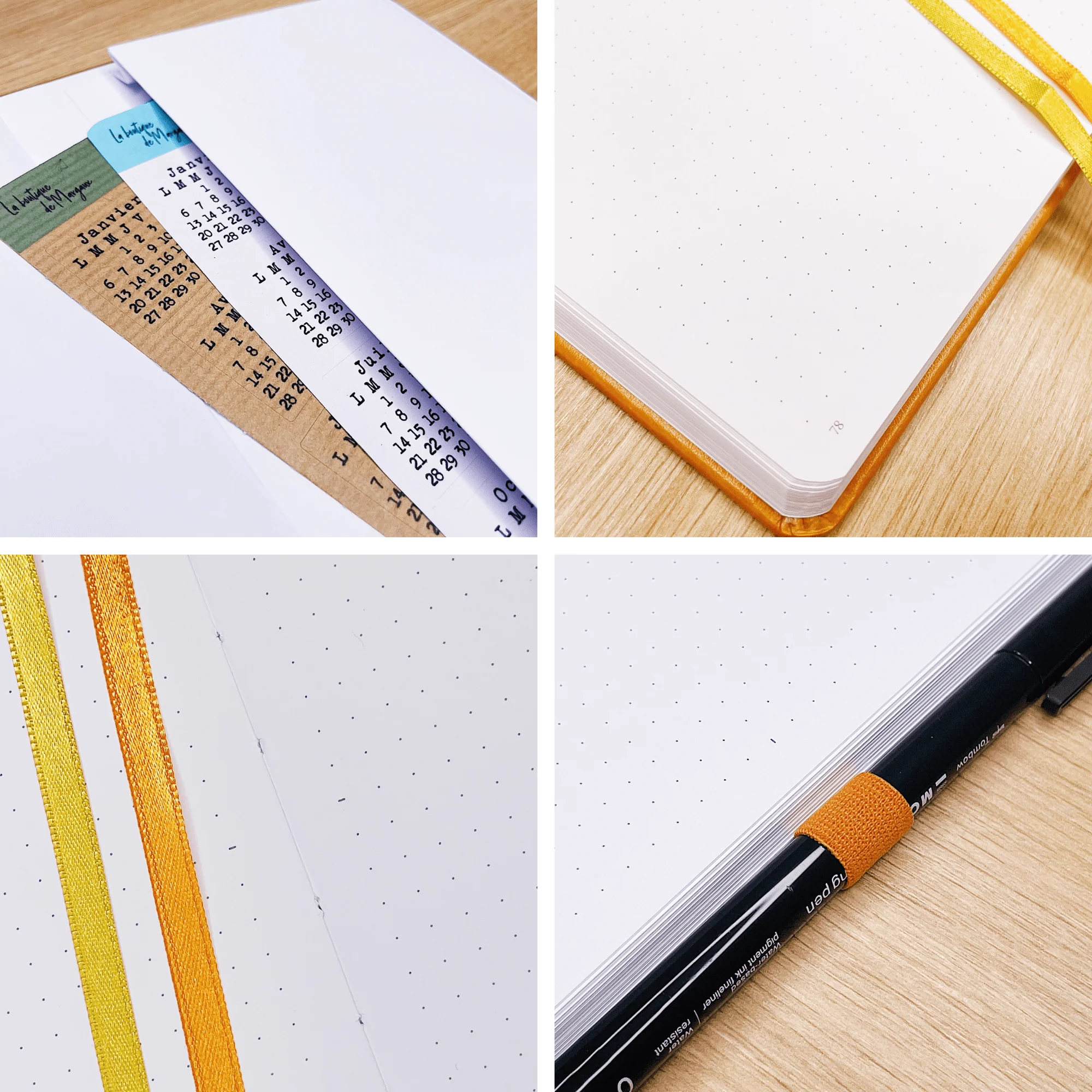 Bullet Journal l'Organisé "Tarte aux pommes" - Carnet A5 - Image 3