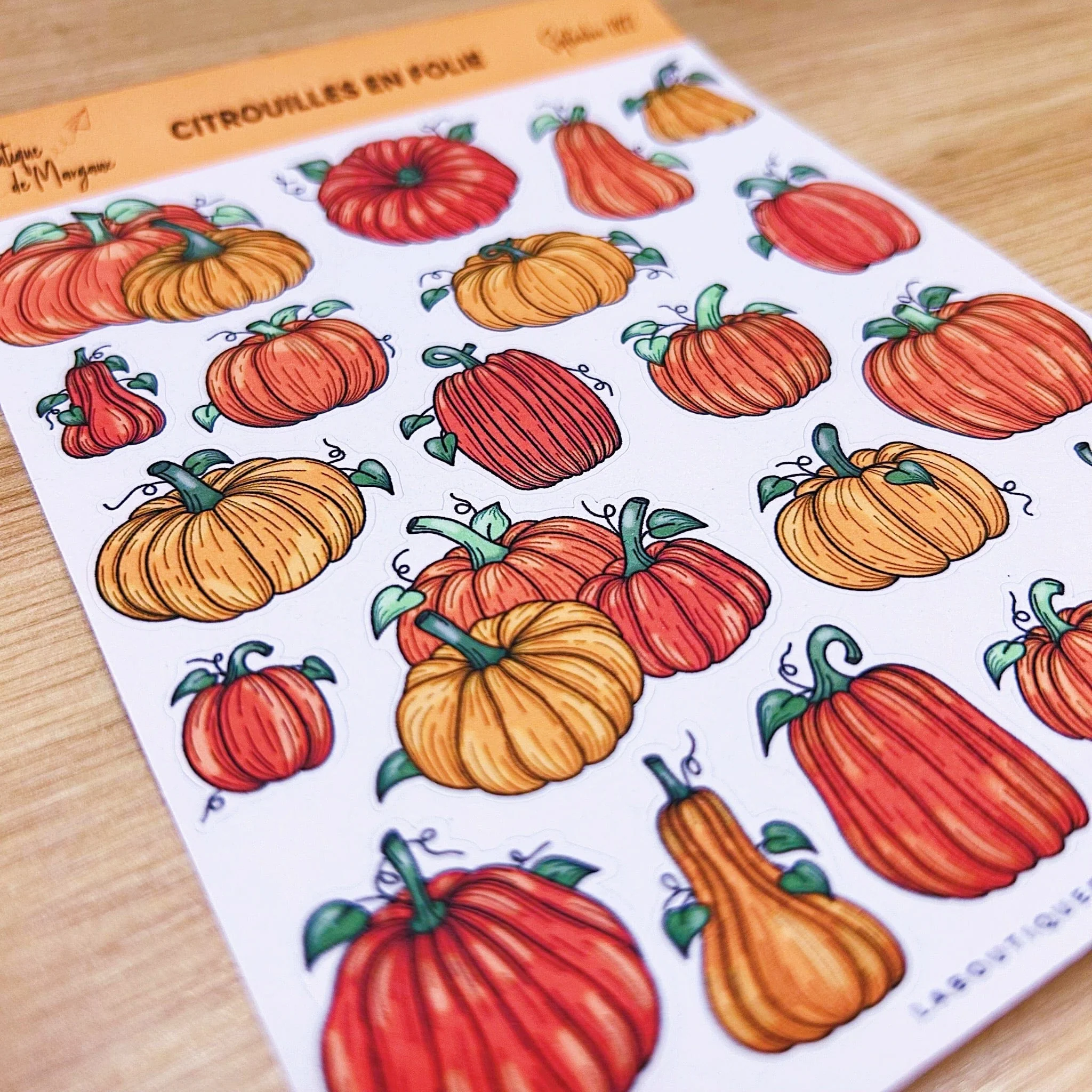 Citrouilles en folie - Stickers - Image 2