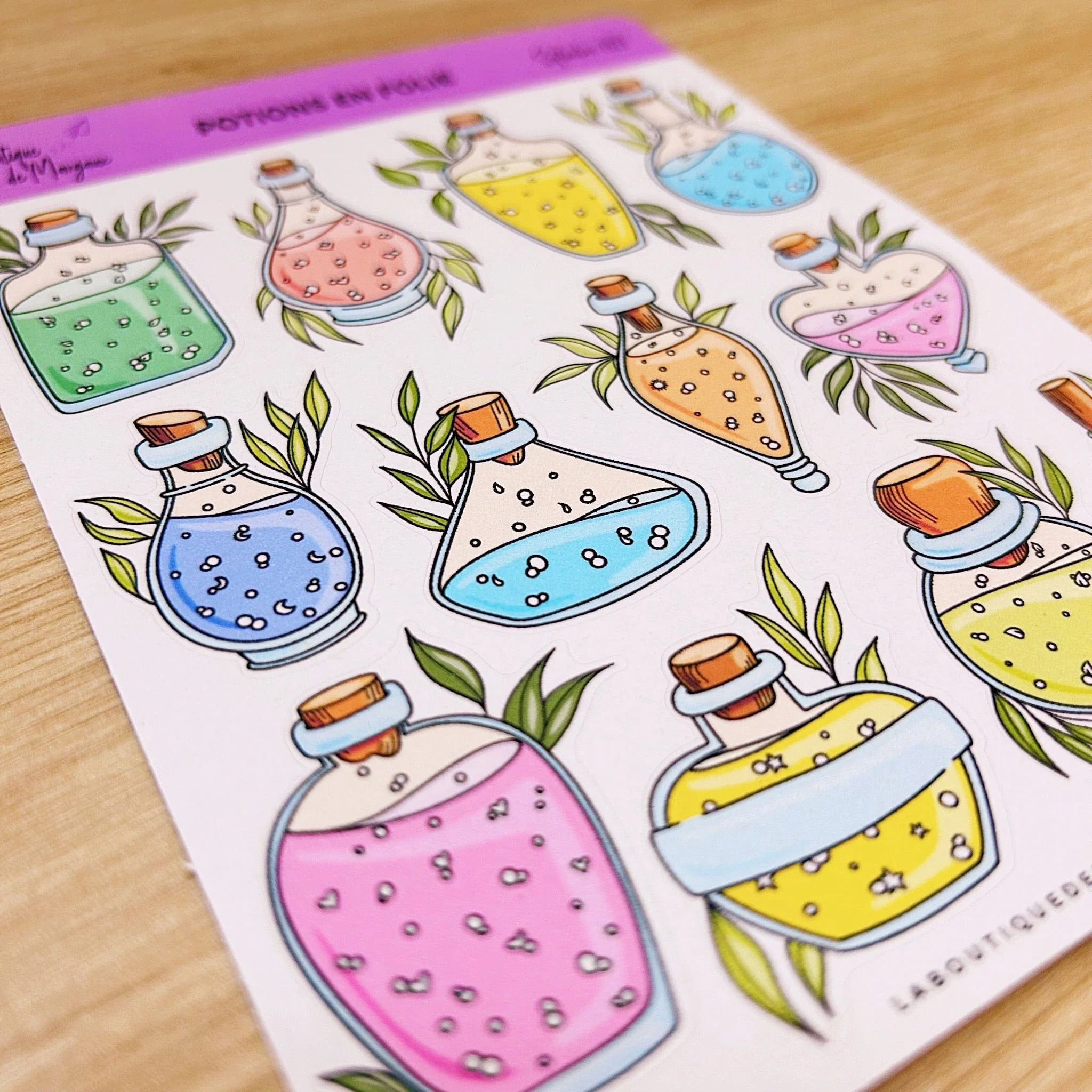 Potions en folie - Stickers - Image 2