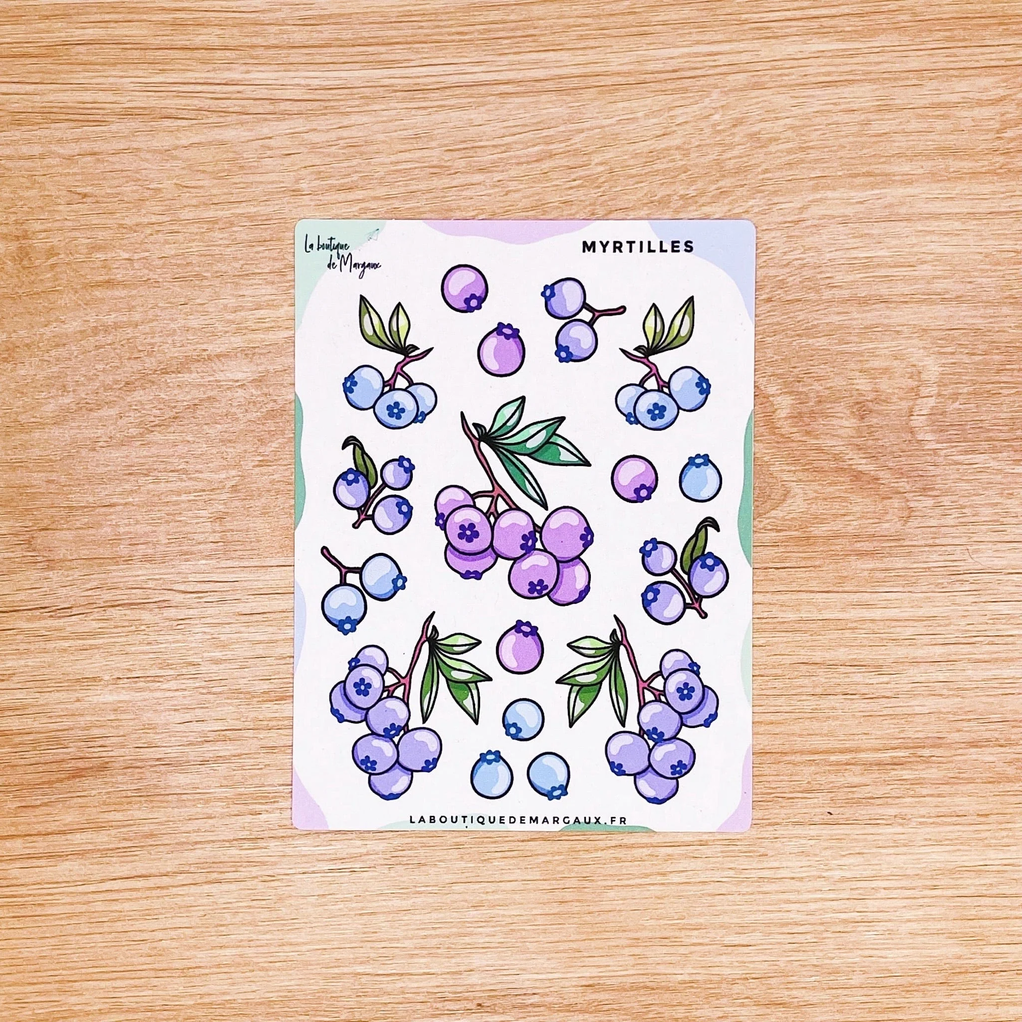 Fruits rouges - Stickers C7 - Image 5