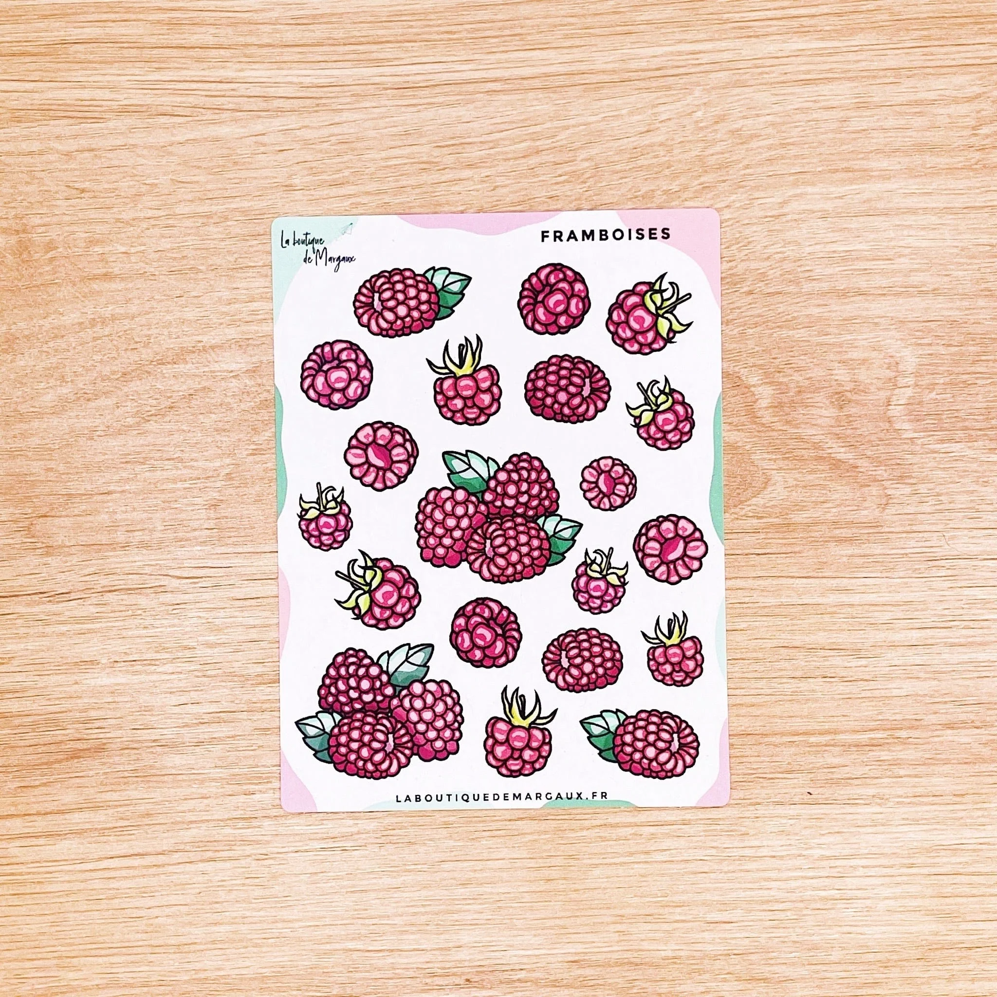 Fruits rouges - Stickers C7 - Image 6