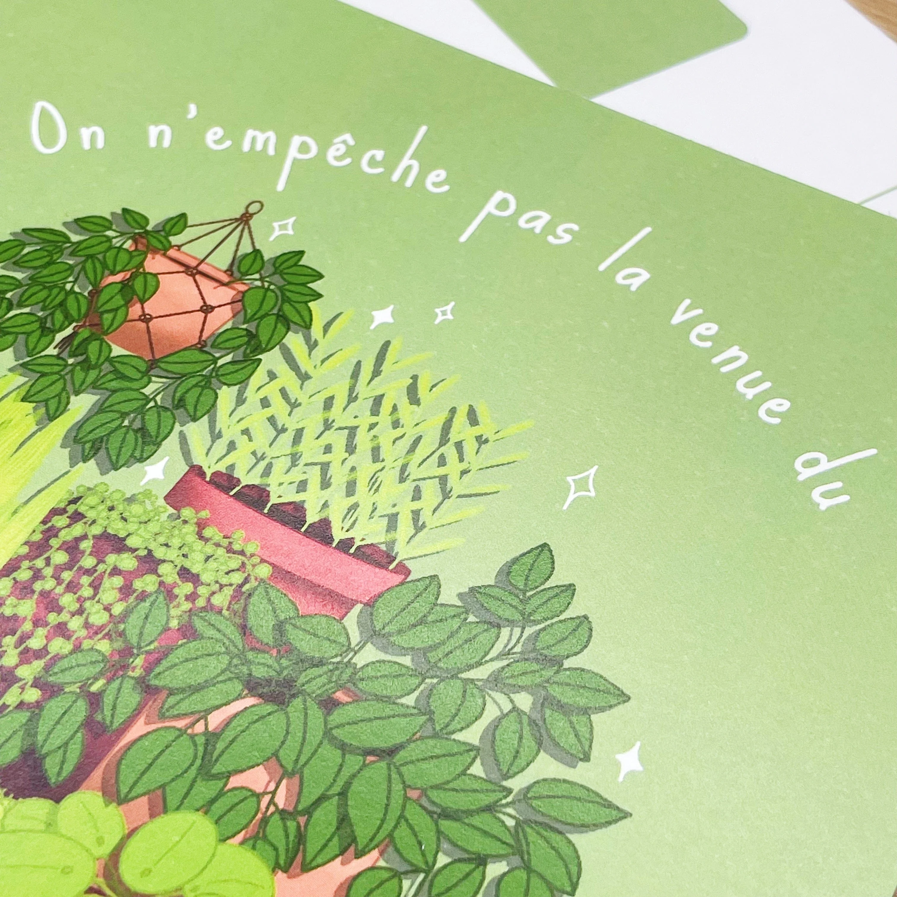 Illustration "Printemps" - Affiche A5 - Image 5