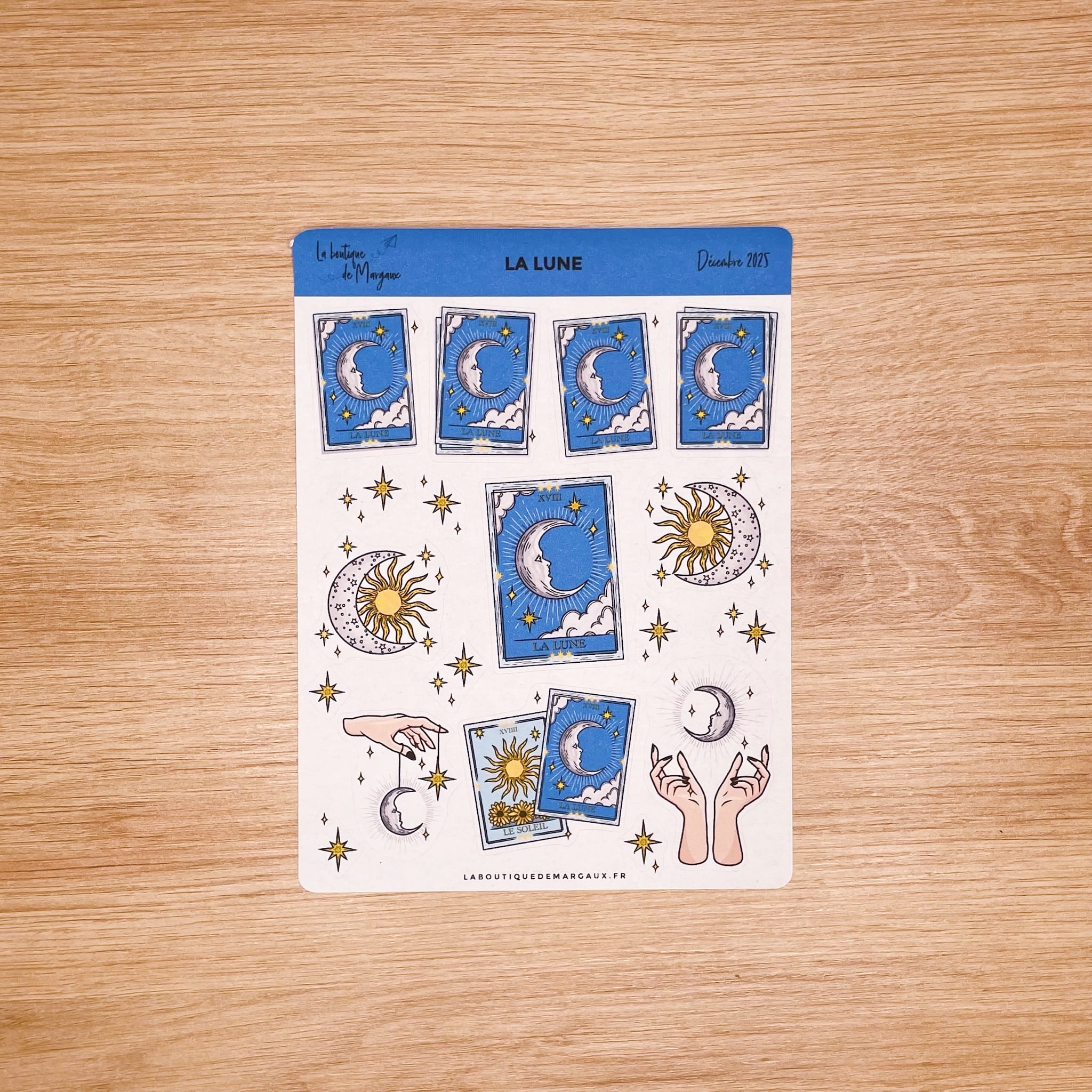 La Lune - Stickers