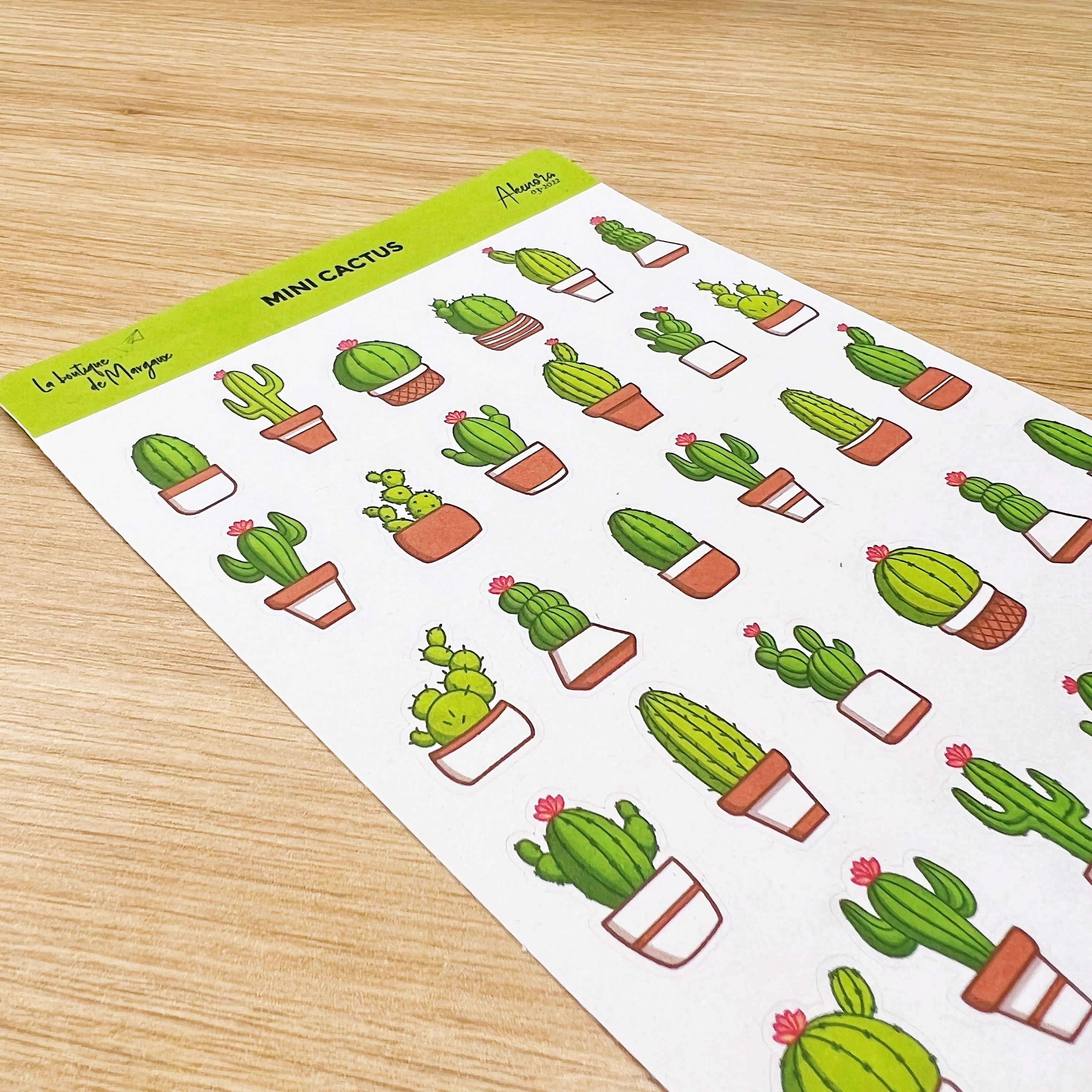 Mini Cactus - Stickers - Image 3