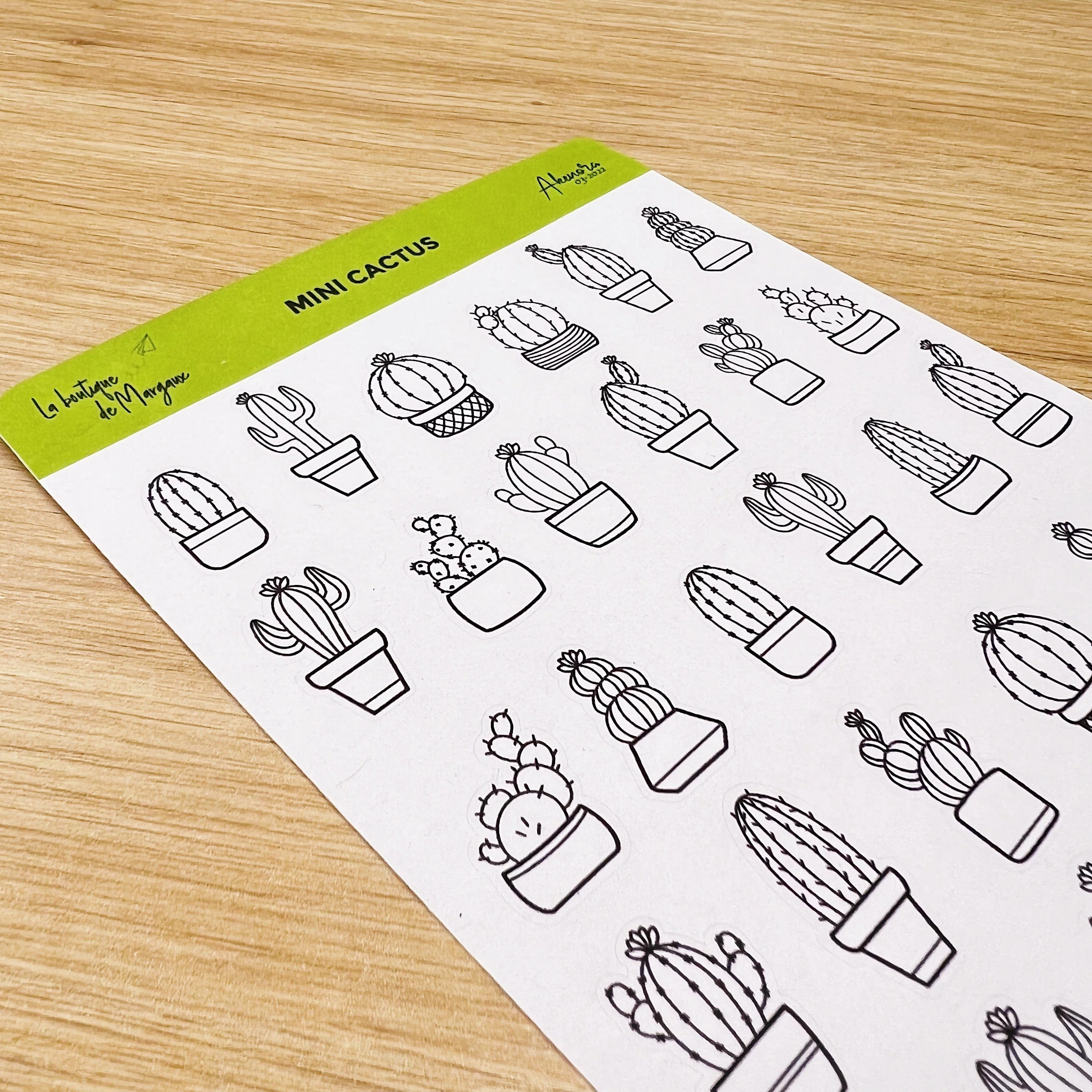 Mini Cactus - Stickers - Image 4