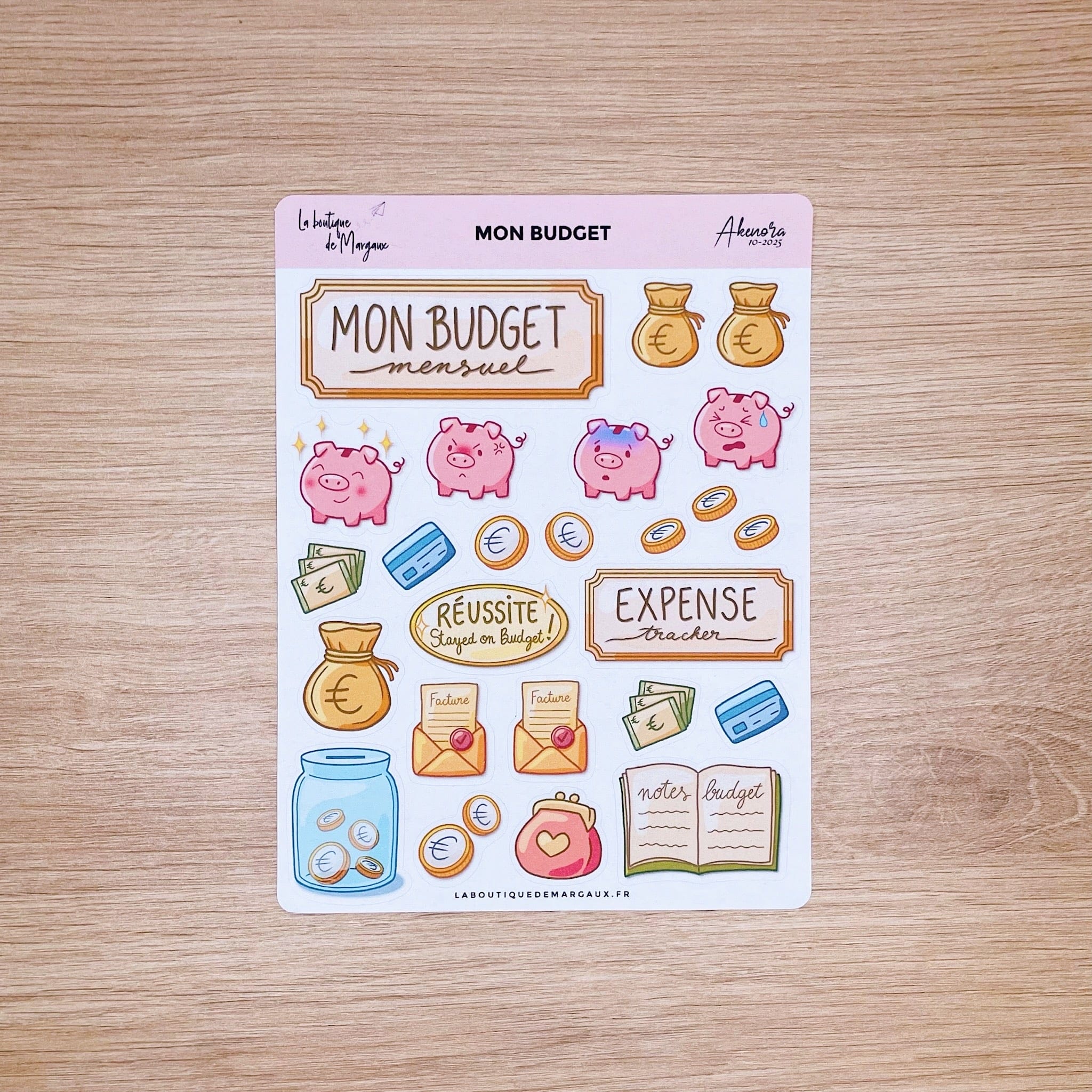 Mon Budget - Stickers