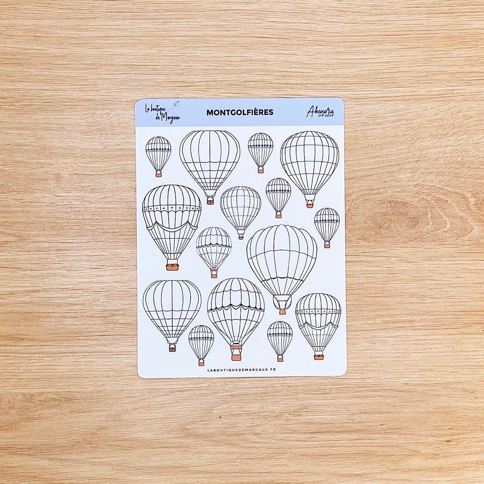 Montgolfières - Stickers - Image 3