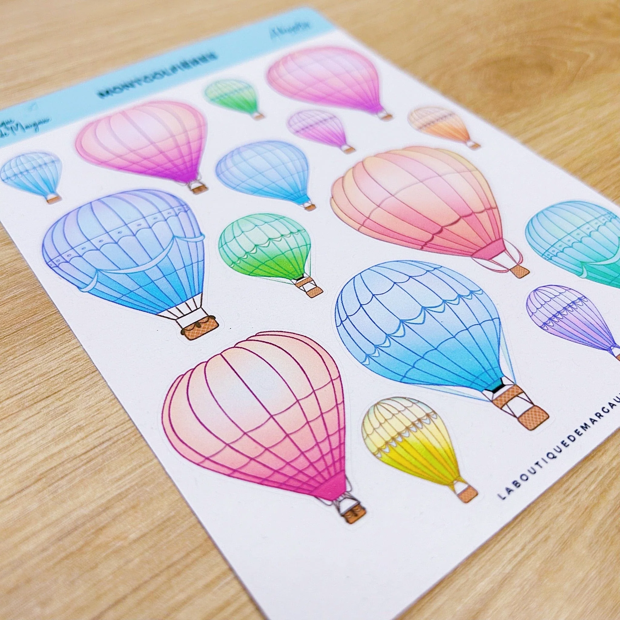 Montgolfières - Stickers - Image 4