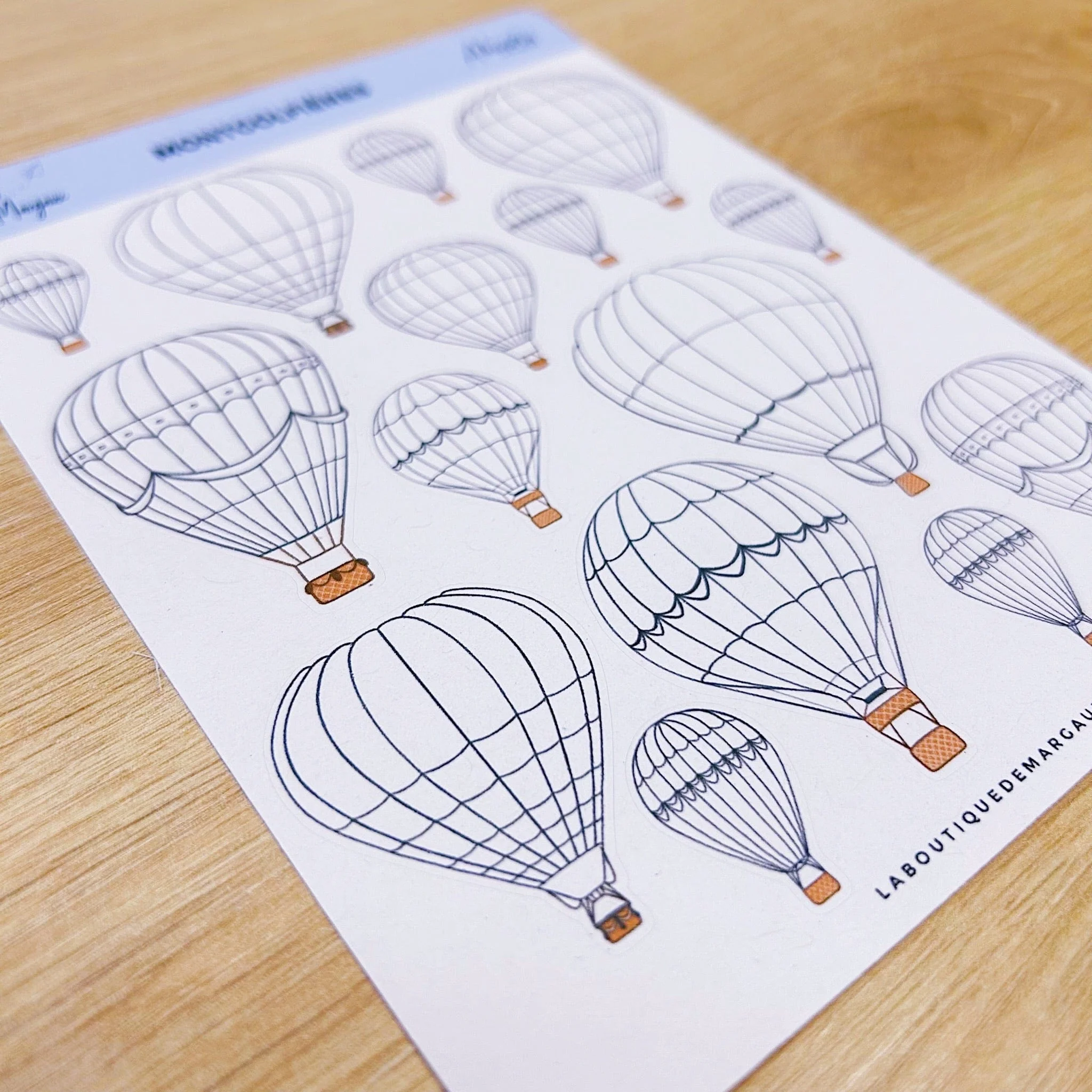 Montgolfières - Stickers - Image 5