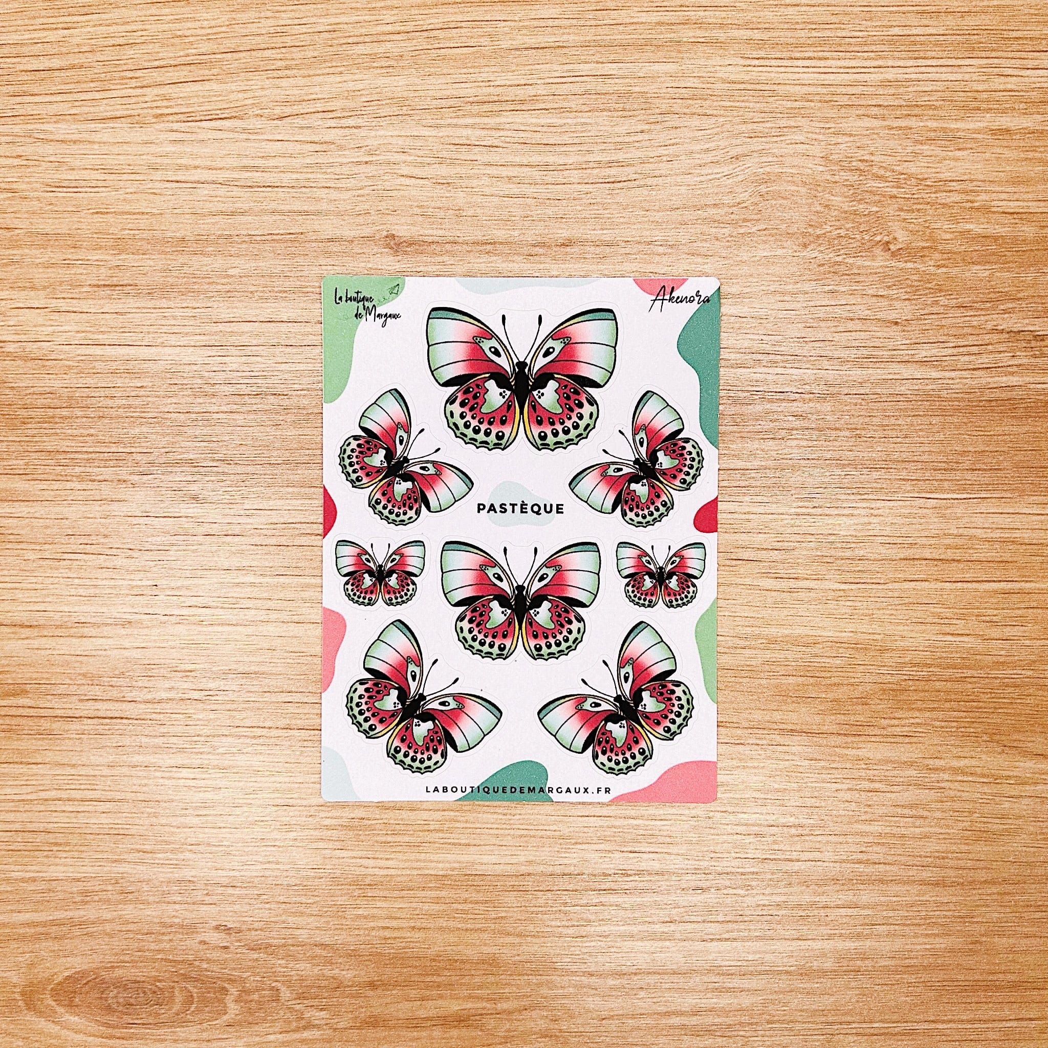 Nuée de papillons - Stickers C7 - Image 10