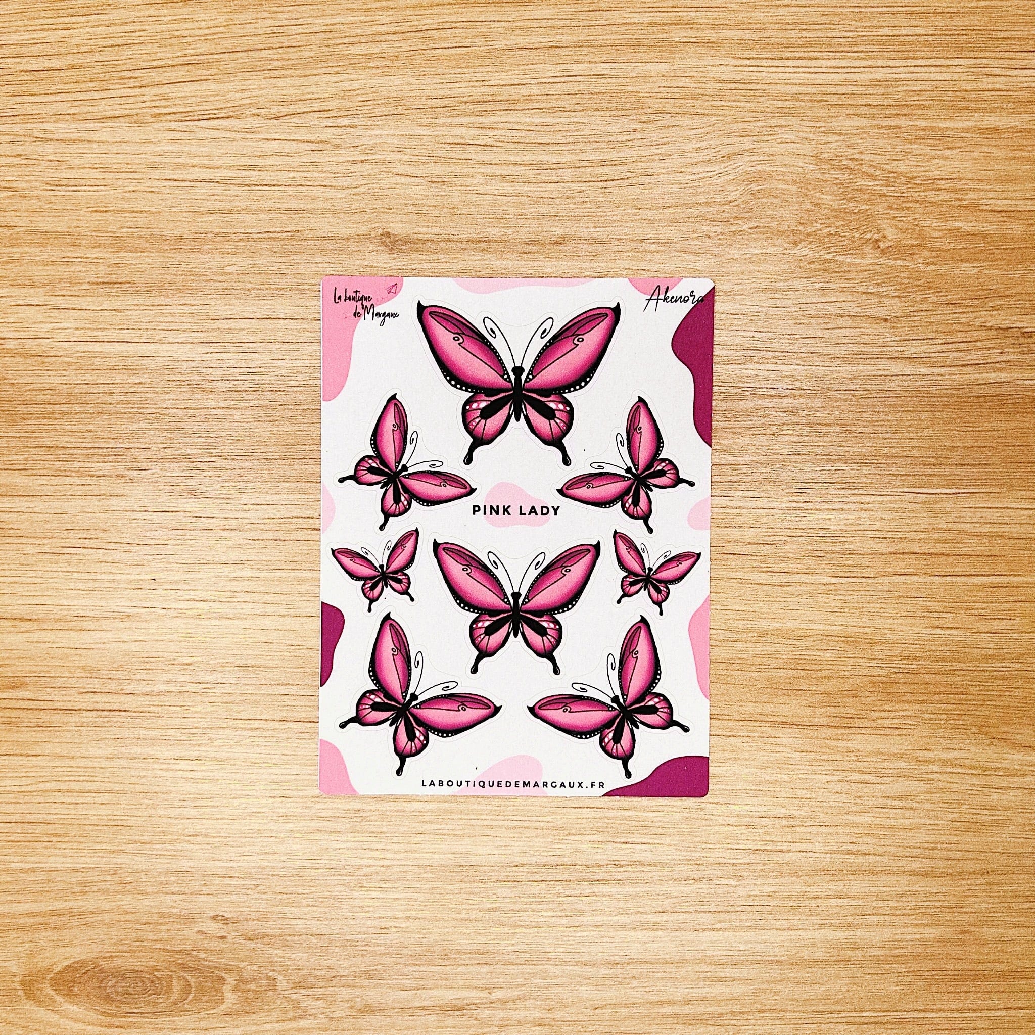 Nuée de papillons - Stickers C7 - Image 11