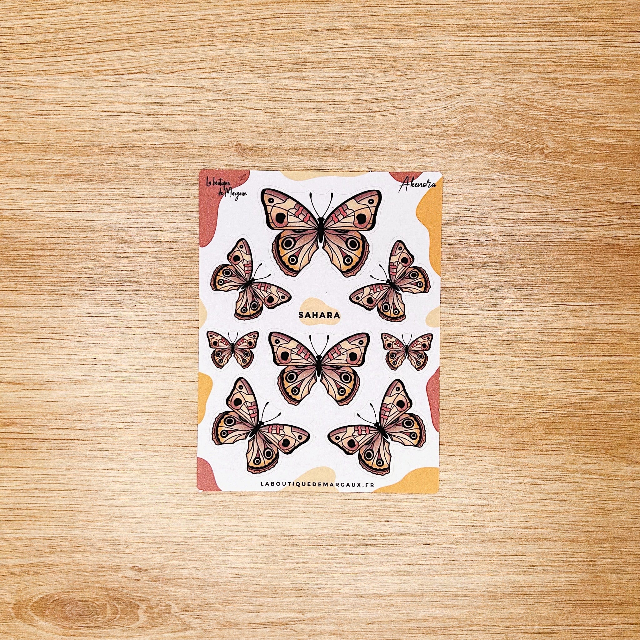 Nuée de papillons - Stickers C7 - Image 13