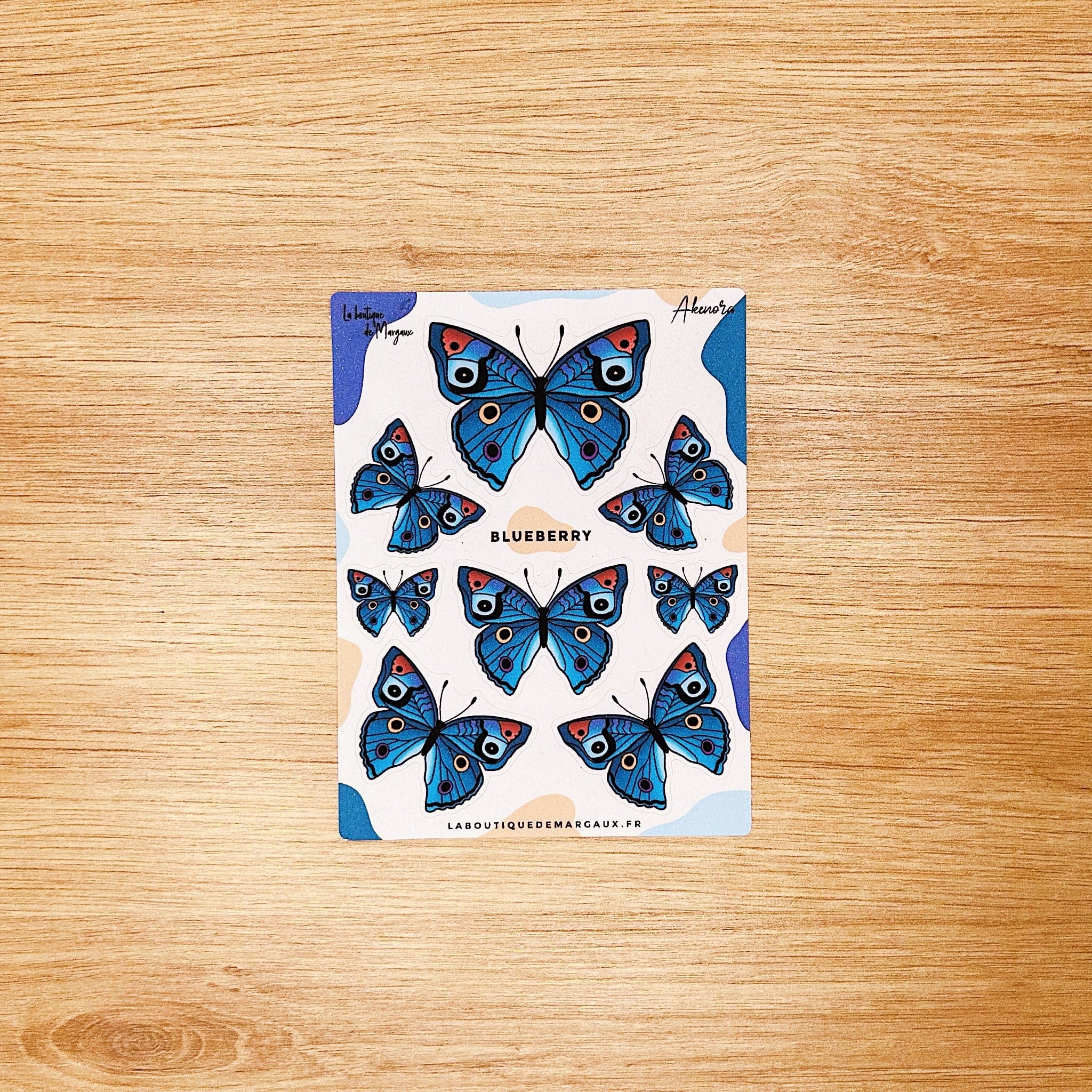 Nuée de papillons - Stickers C7 - Image 3
