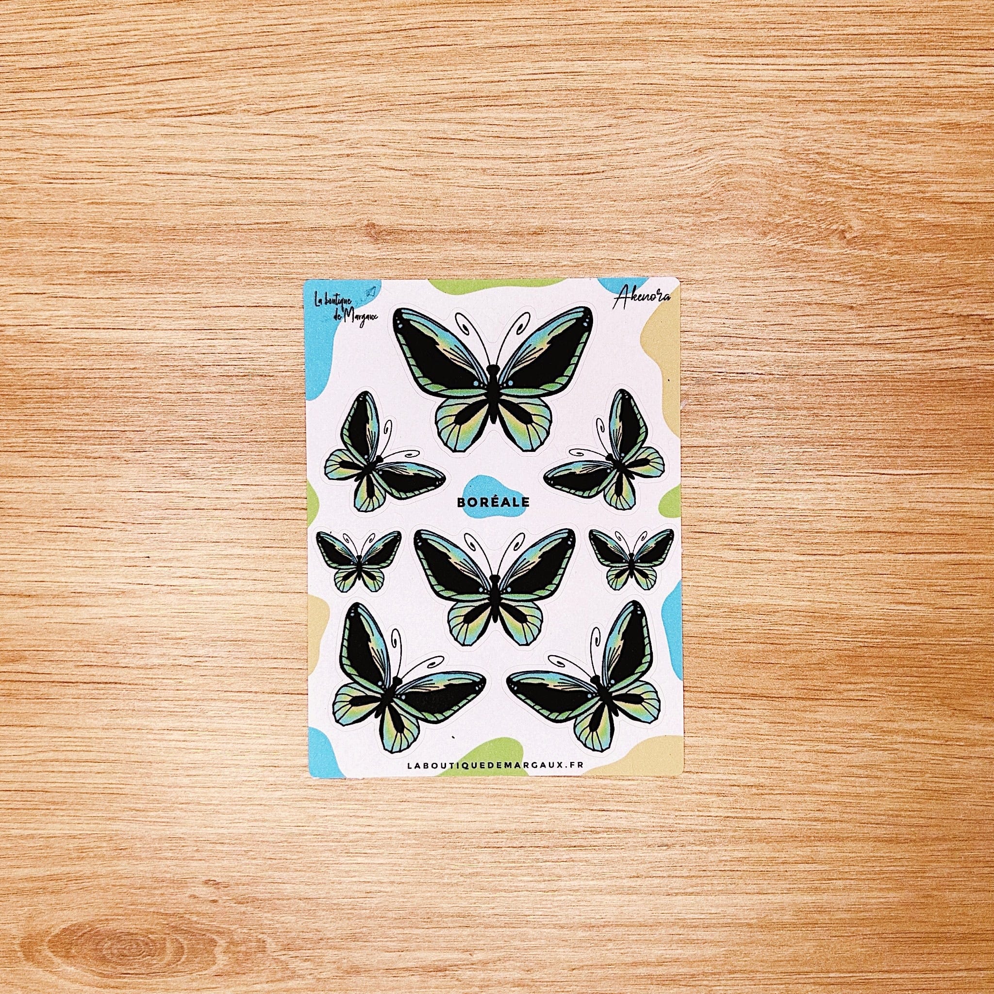 Nuée de papillons - Stickers C7 - Image 4