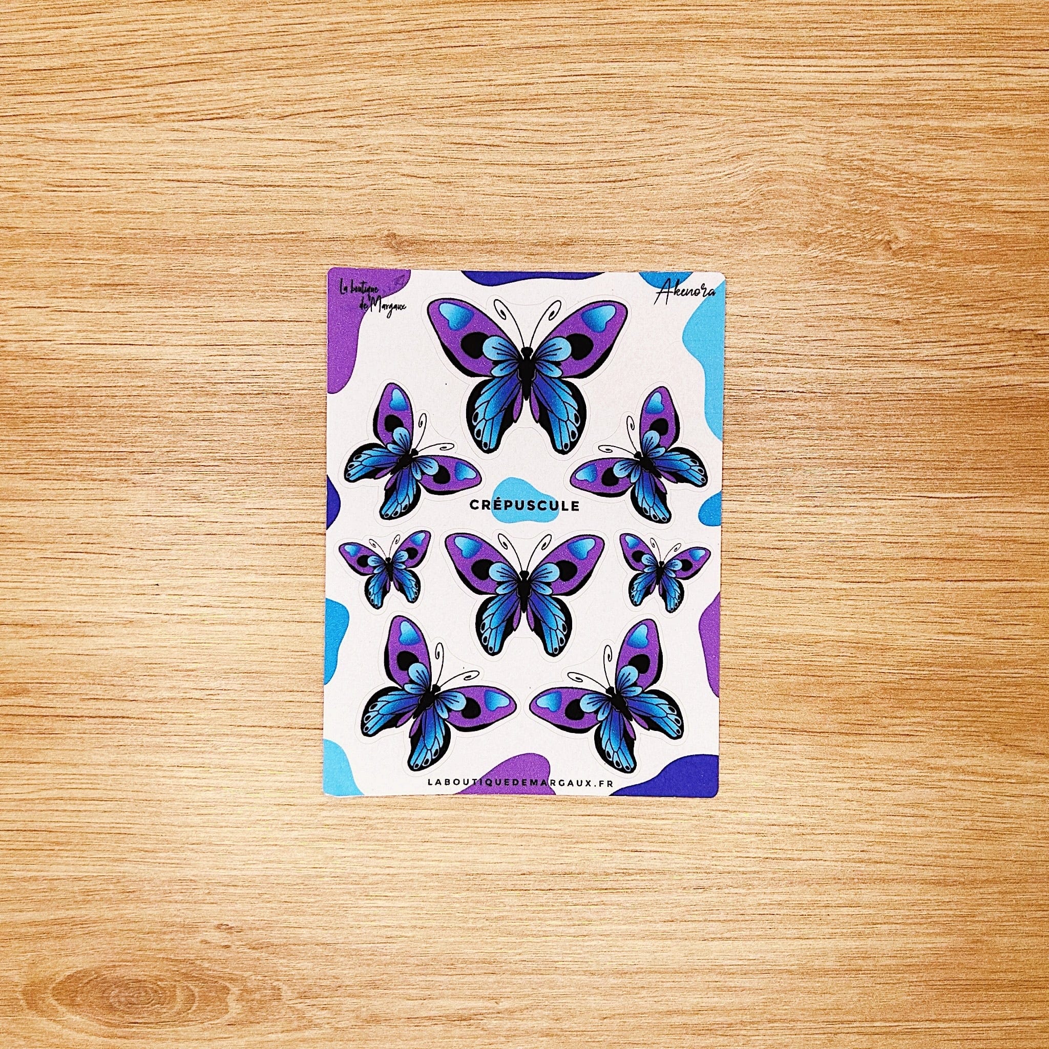 Nuée de papillons - Stickers C7 - Image 6