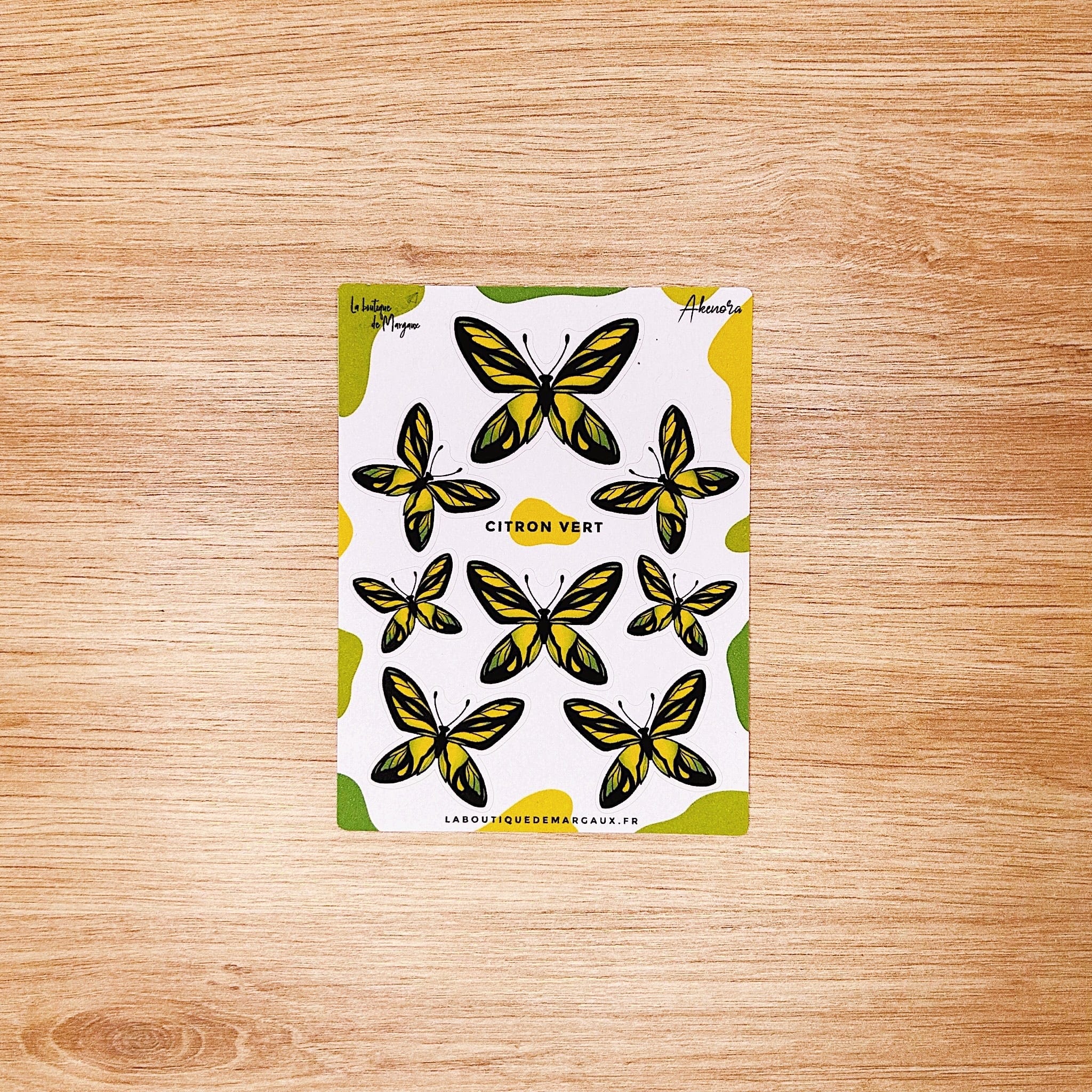 Nuée de papillons - Stickers C7 - Image 7