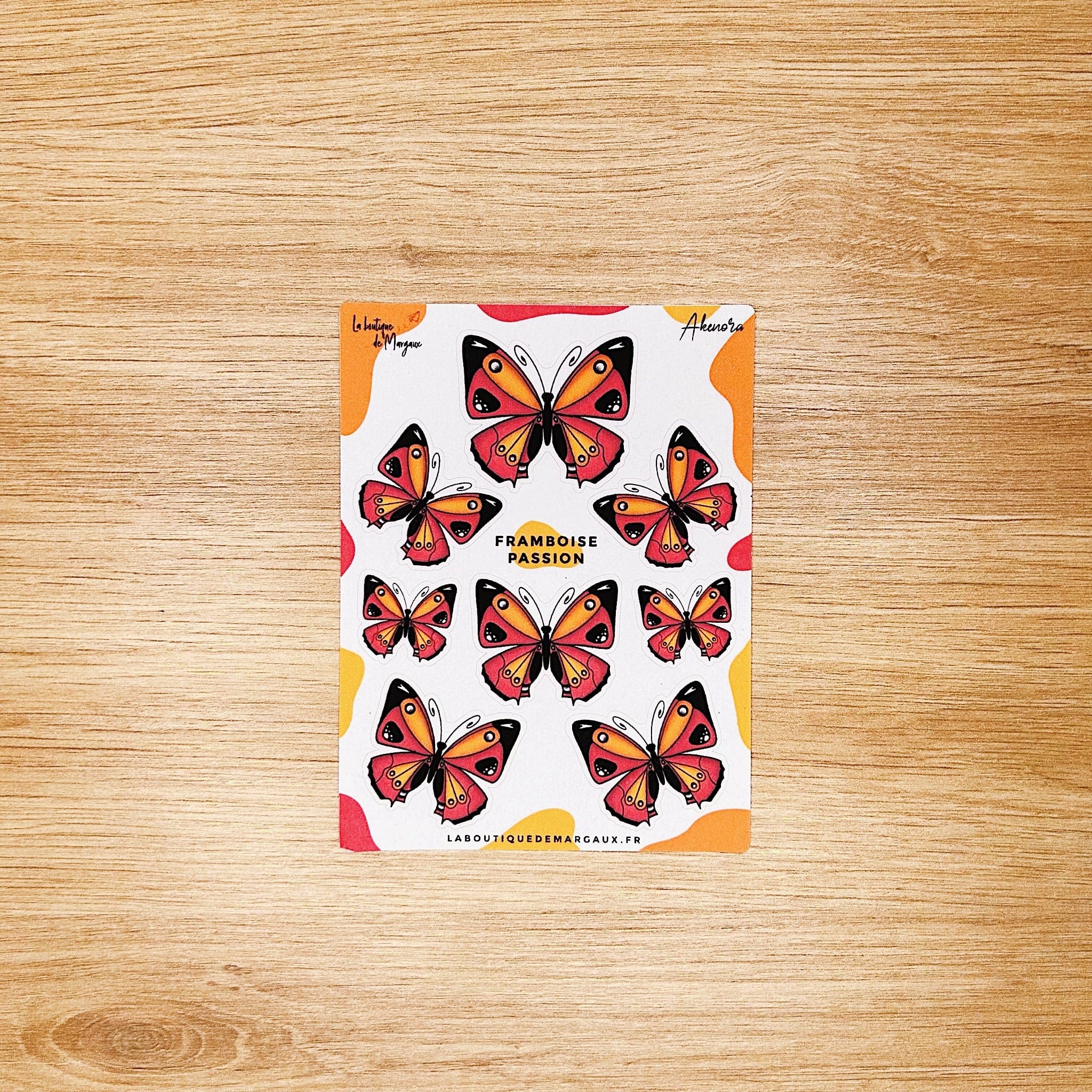 Nuée de papillons - Stickers C7 - Image 8