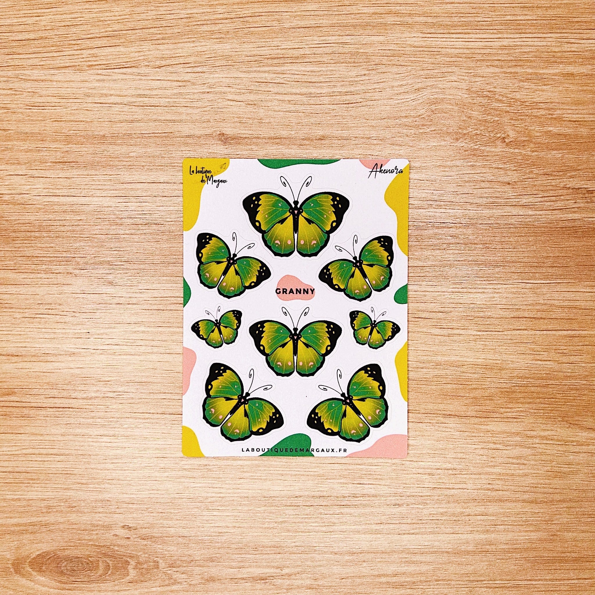 Nuée de papillons - Stickers C7 - Image 9