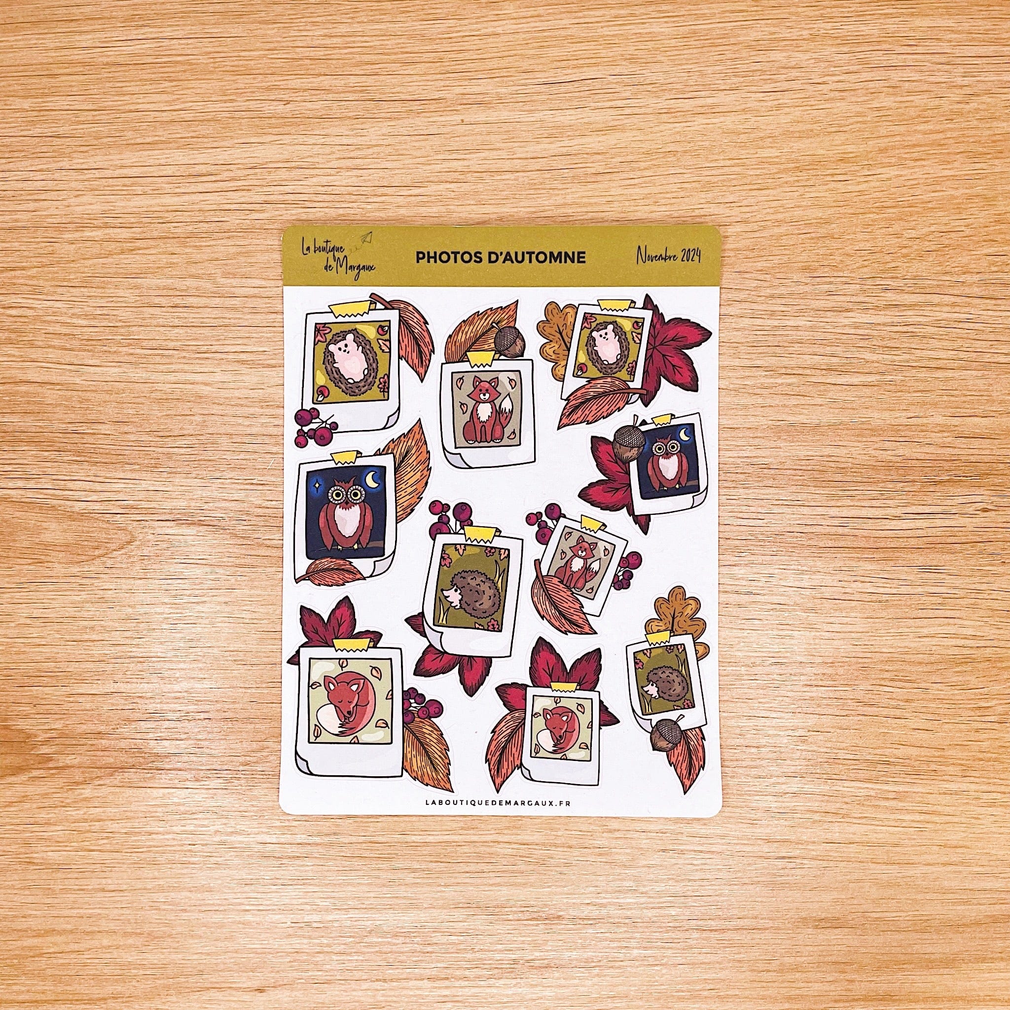 Photos d'automne - Stickers