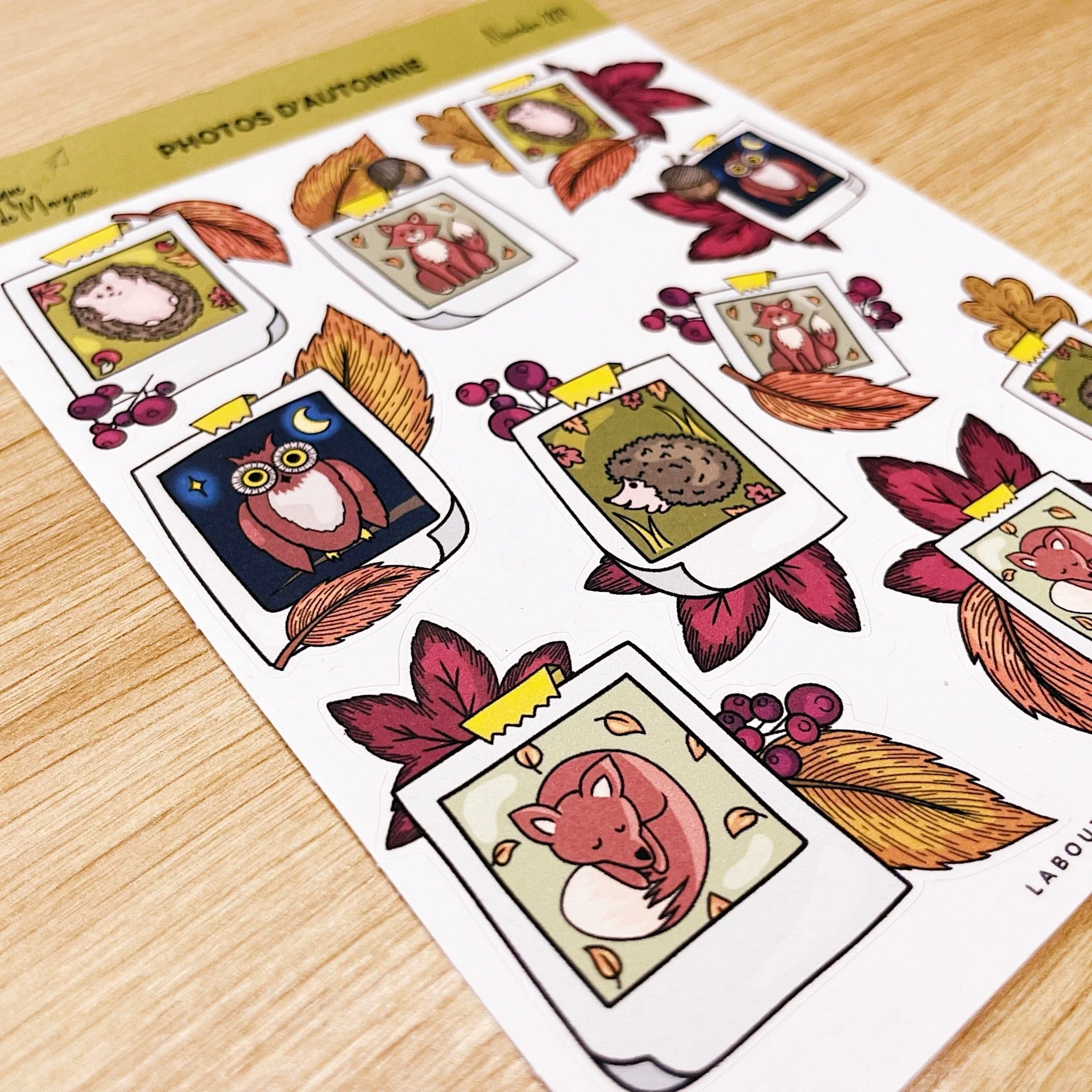 Photos d'automne - Stickers - Image 2