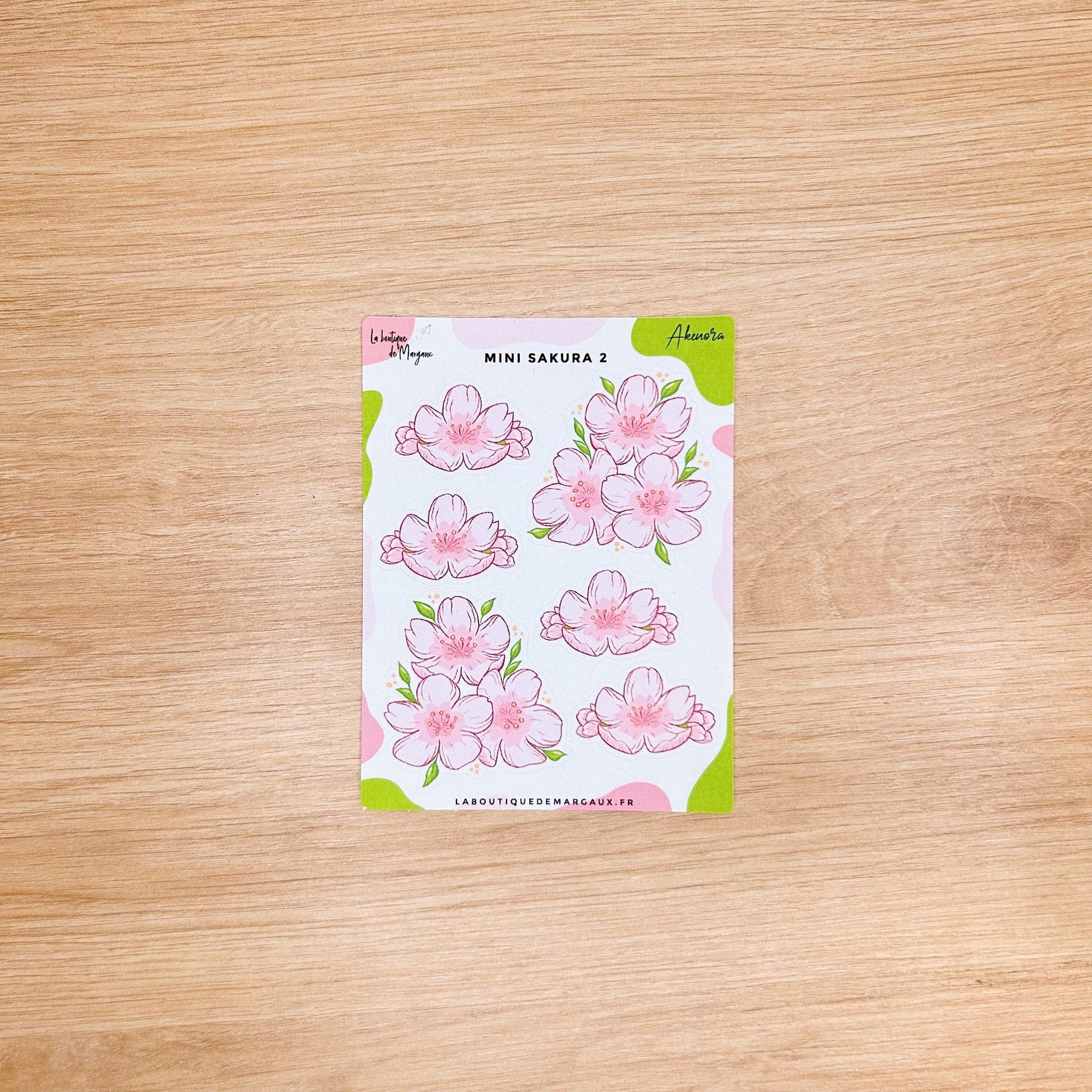 Oiseaux & Sakura  - Stickers C7 - Image 5