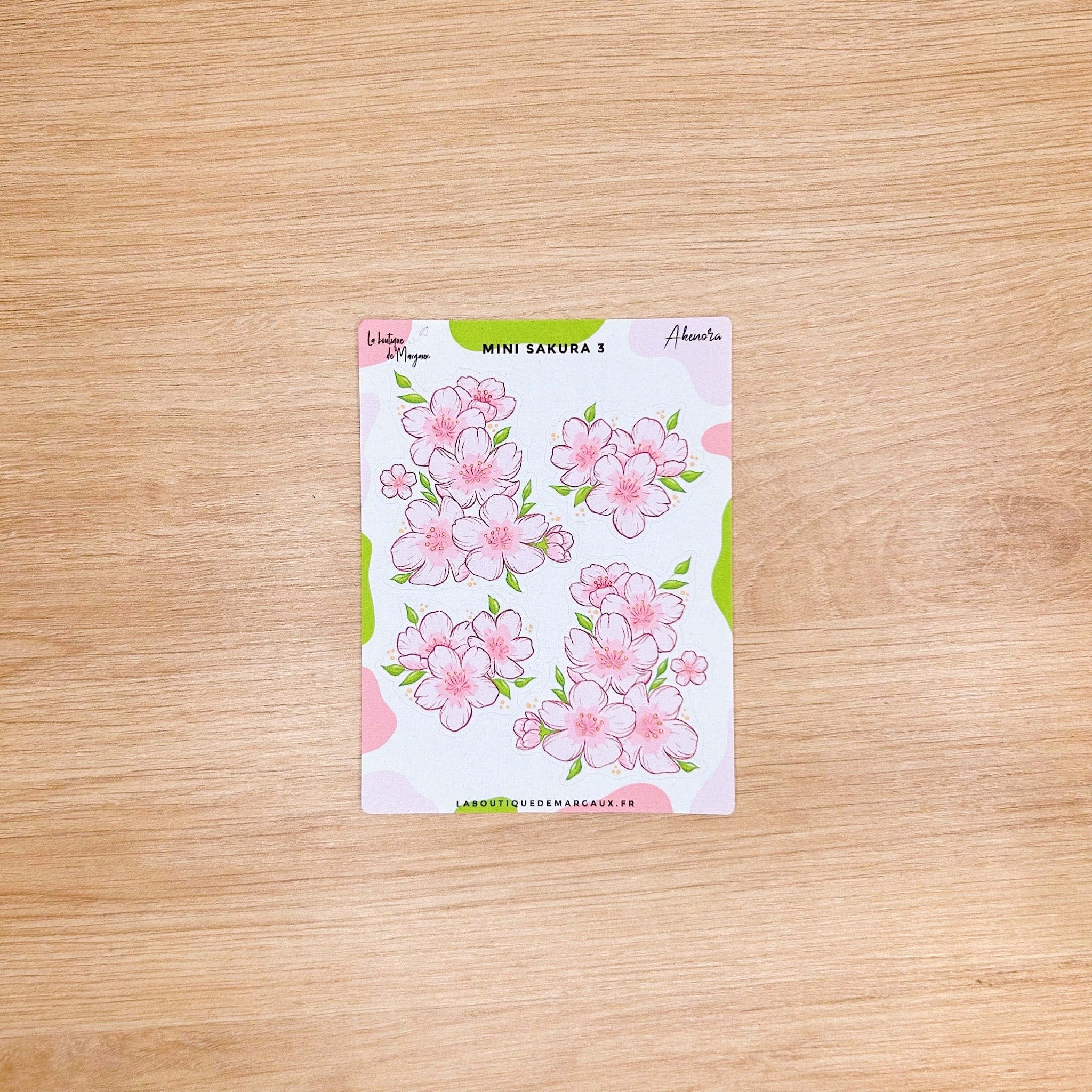 Oiseaux & Sakura  - Stickers C7 - Image 6