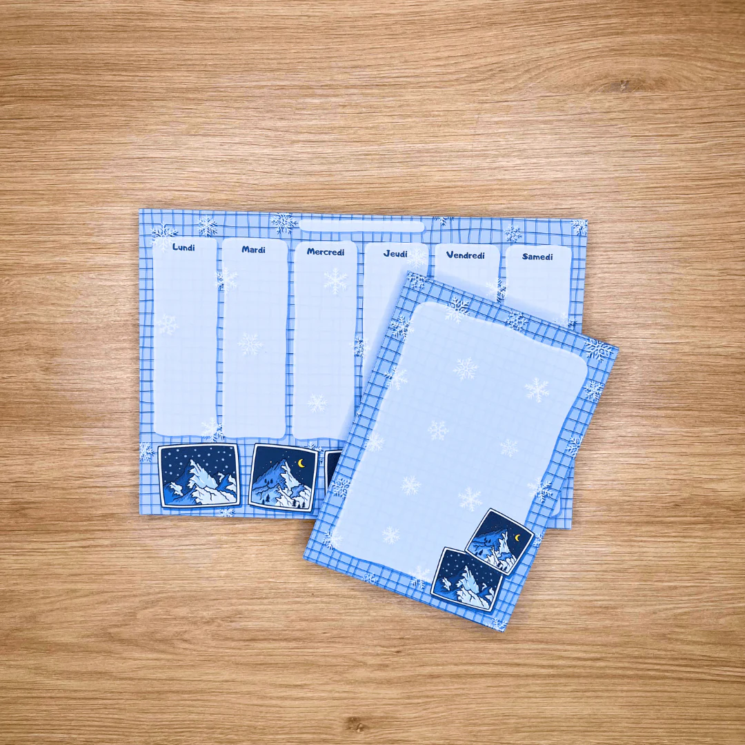 Pack "Lot de papeterie Montagne + 1 carnet l'Organisé" - Image 3