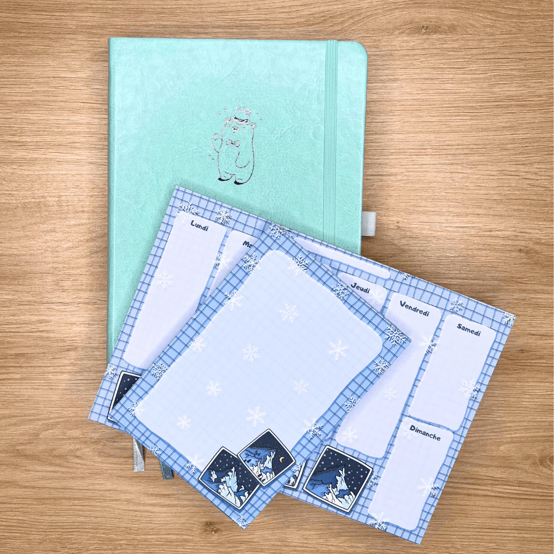Pack "Lot de papeterie Montagne + 1 carnet l'Organisé" - Image 5
