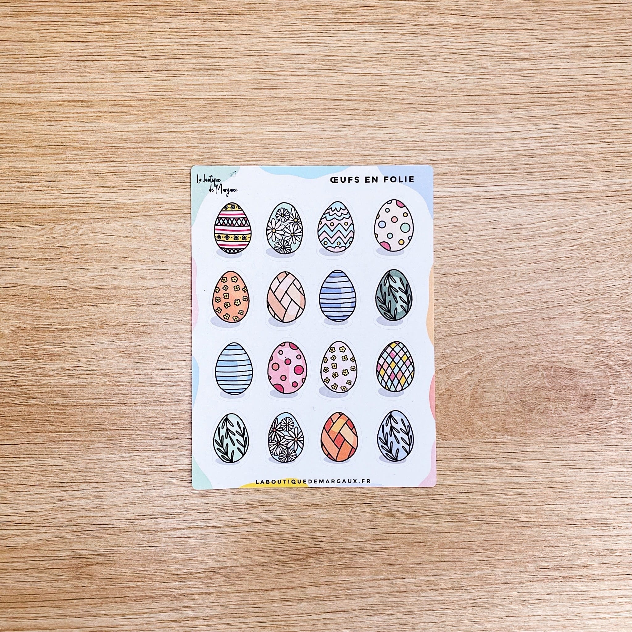 Lapins de Pâques - Stickers C7 - Image 4