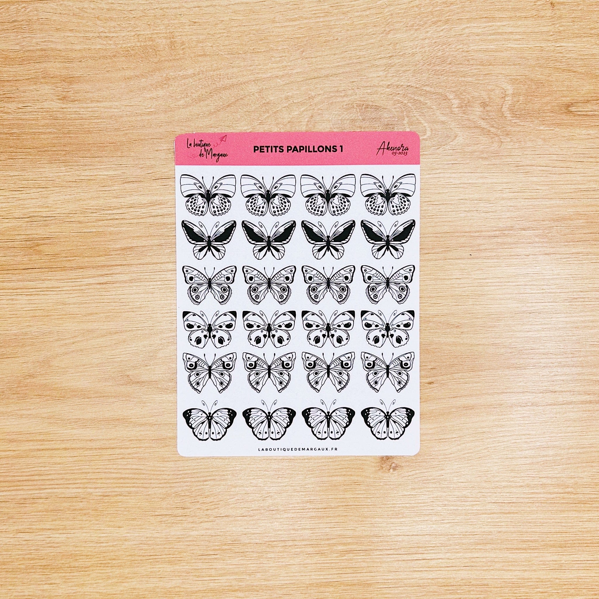 Petits papillons 1 - Stickers - Image 3