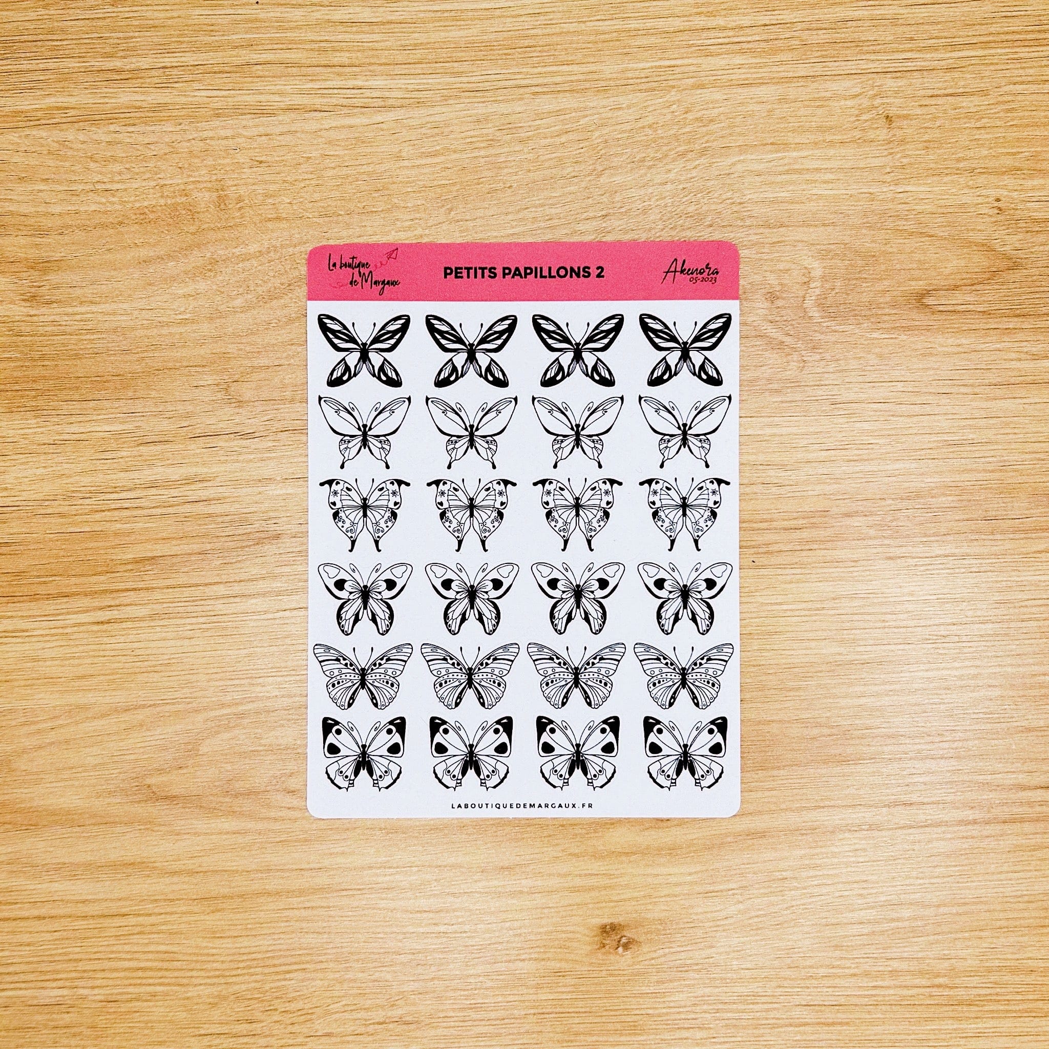 Petits papillons 2 - Stickers - Image 3