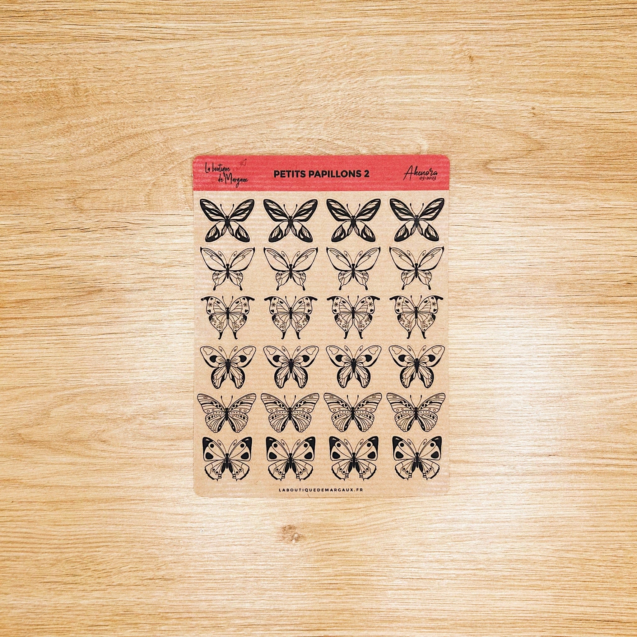 Petits papillons 2 - Stickers - Image 4