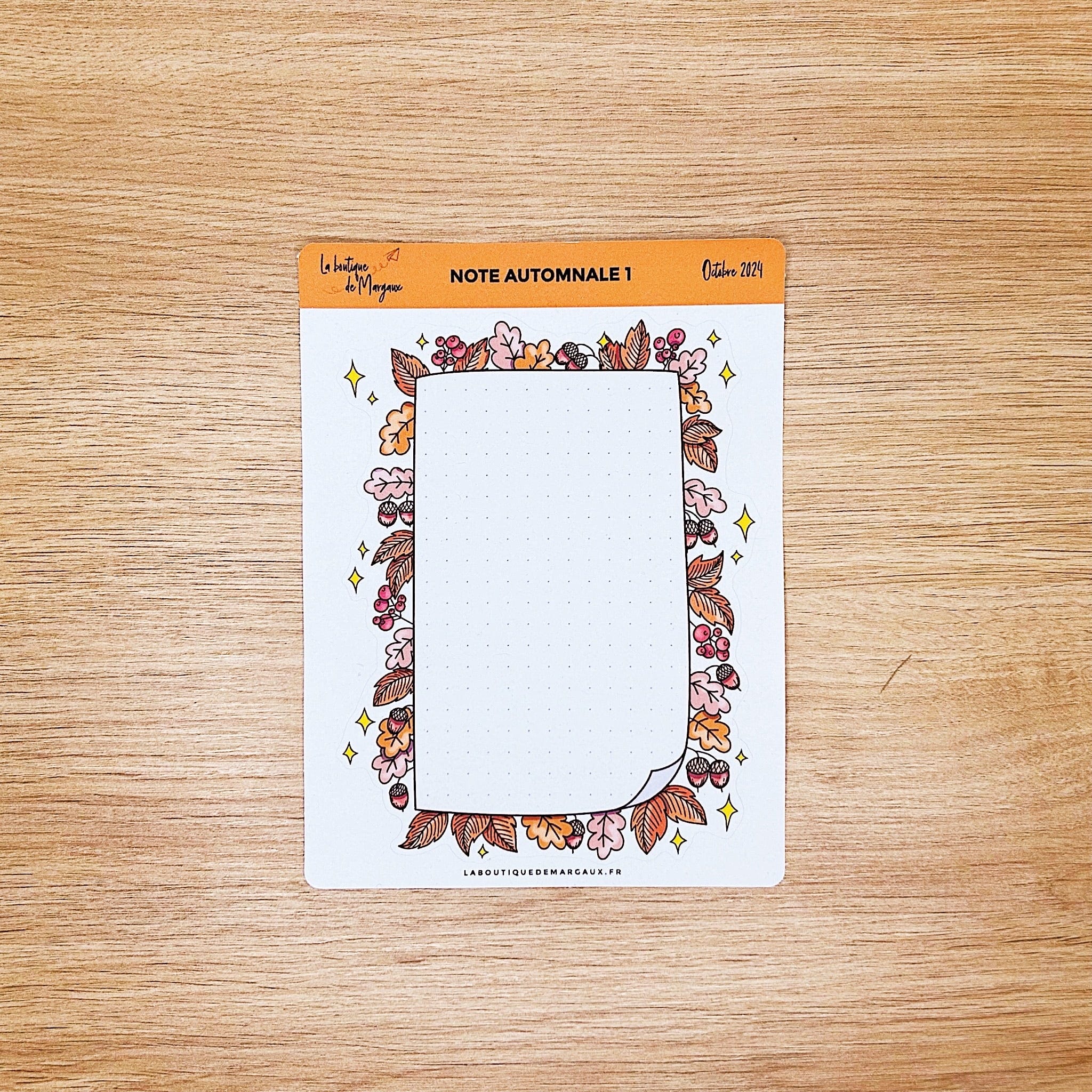 Note Automnale - Stickers - Image 2