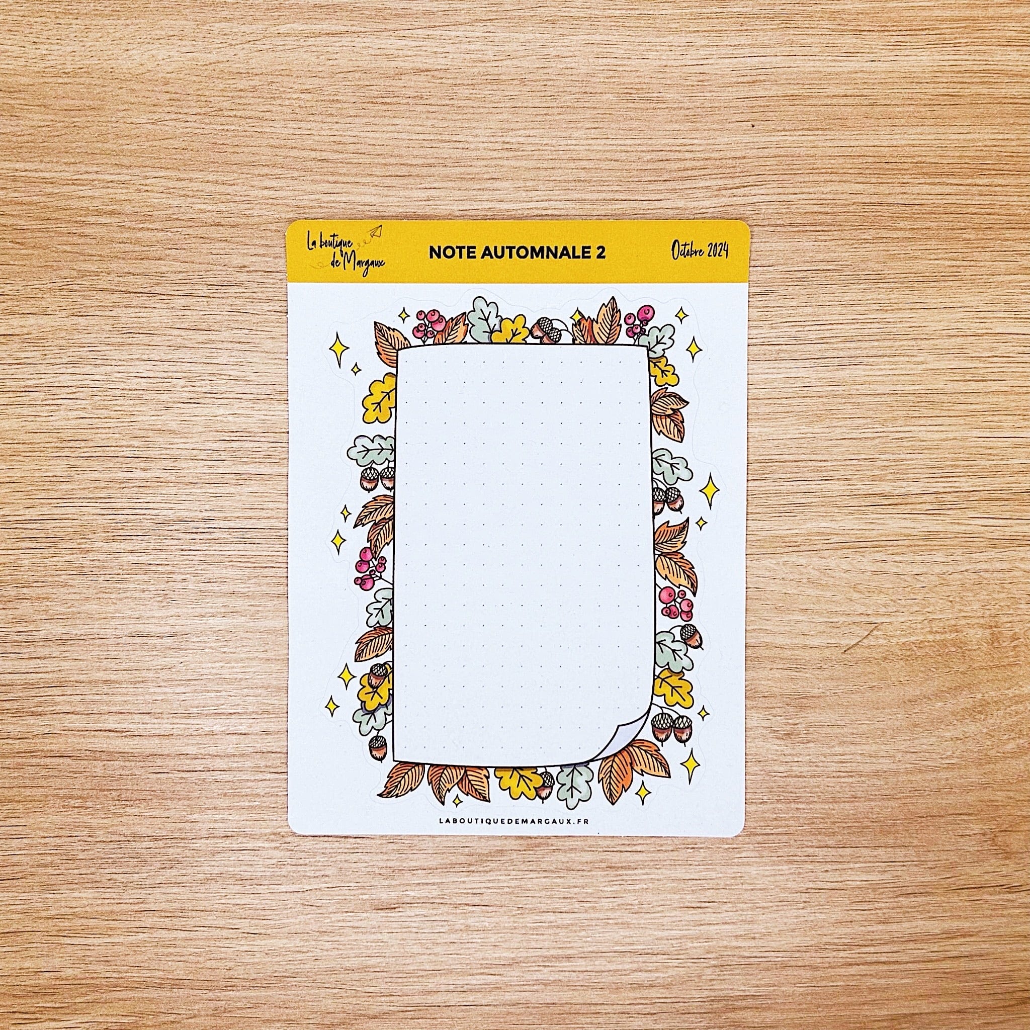 Note Automnale - Stickers - Image 4