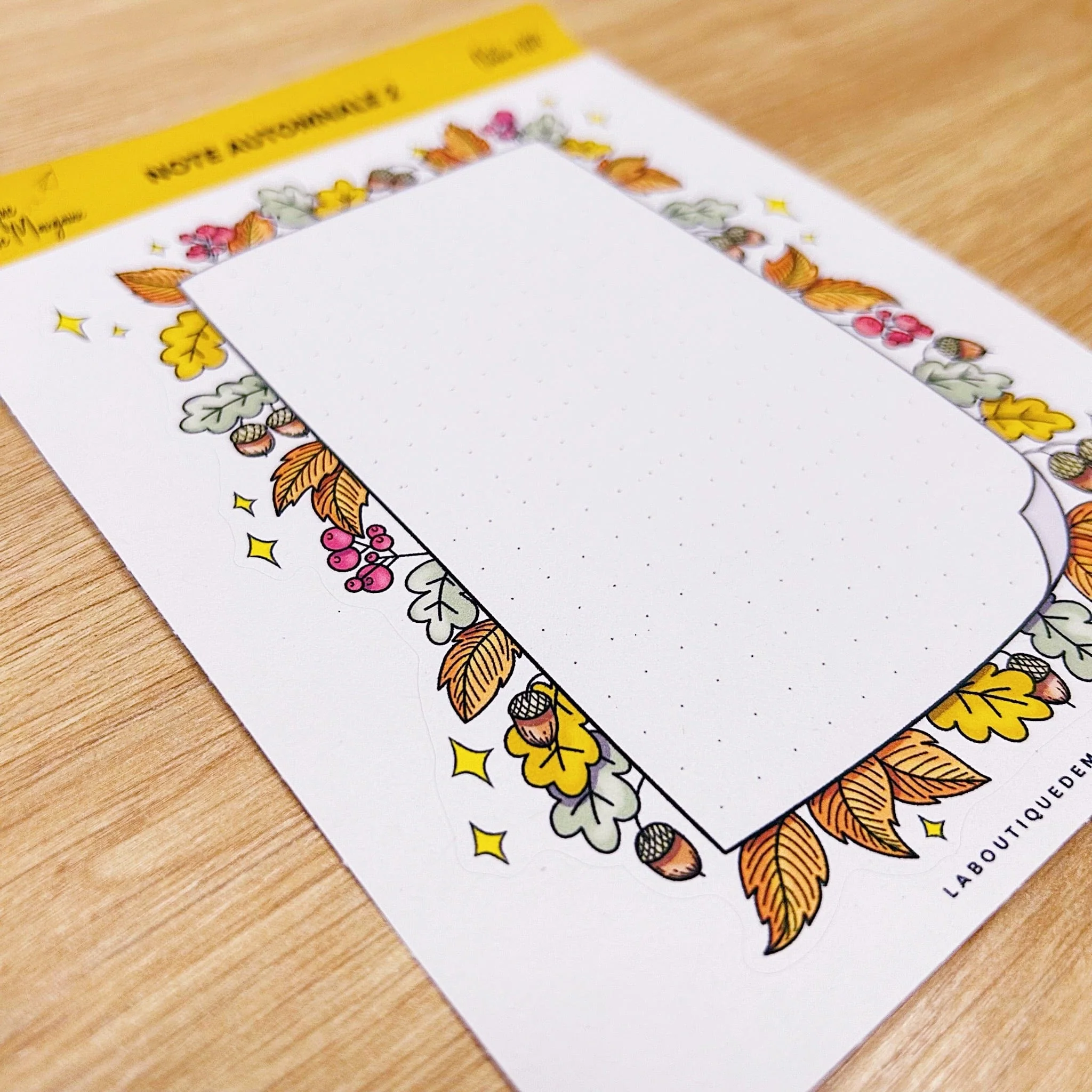 Note Automnale - Stickers - Image 5