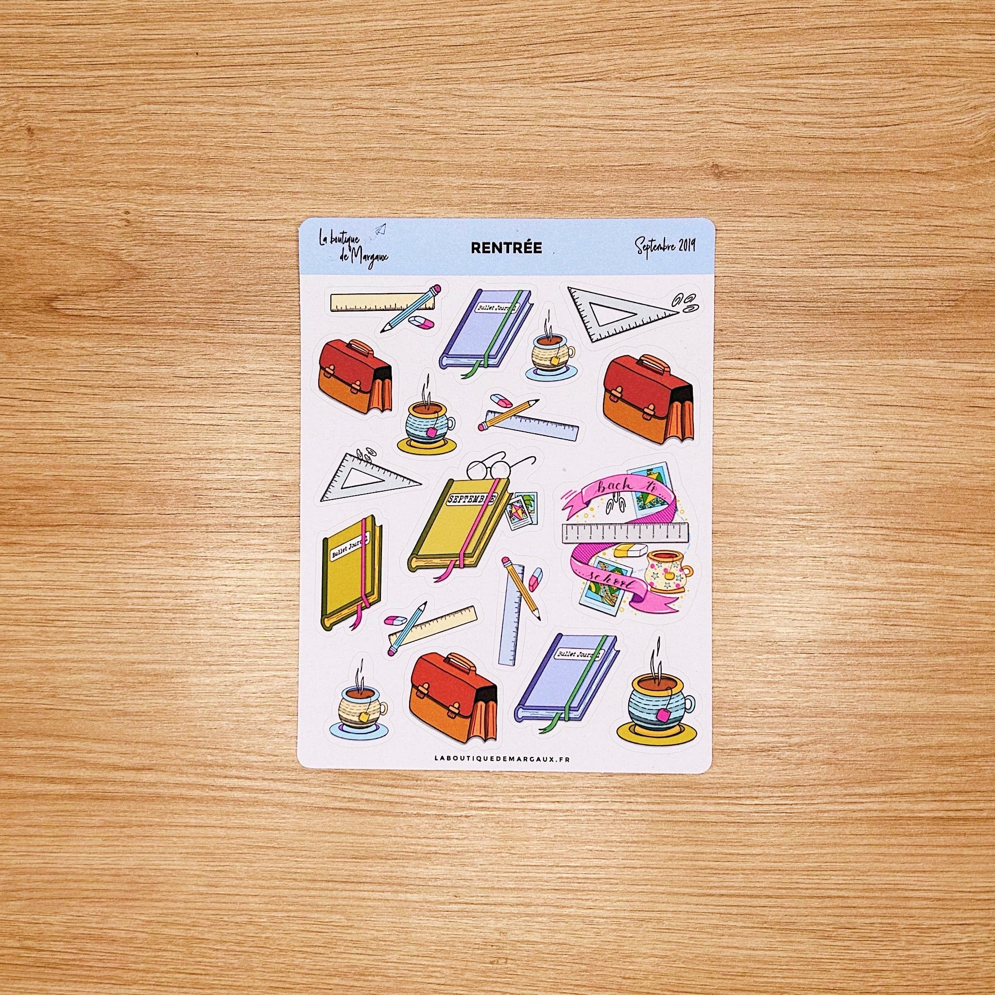 Rentrée - Stickers