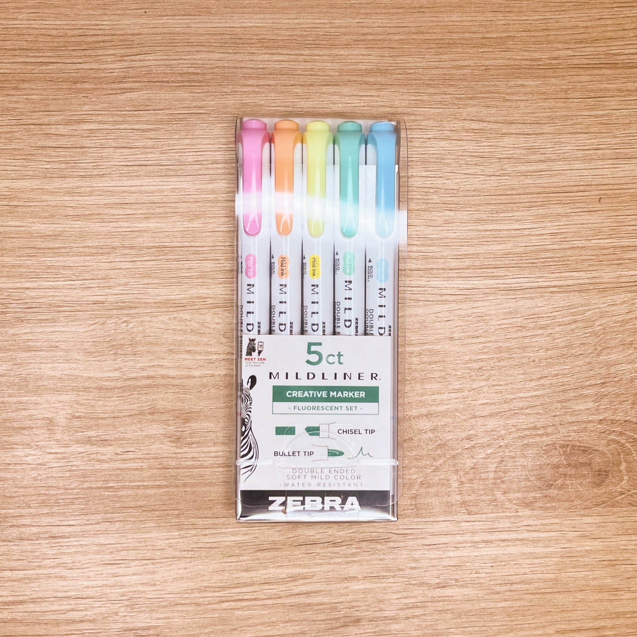 Set "Fluorescent" de ZEBRA - Surligneurs - Image 3
